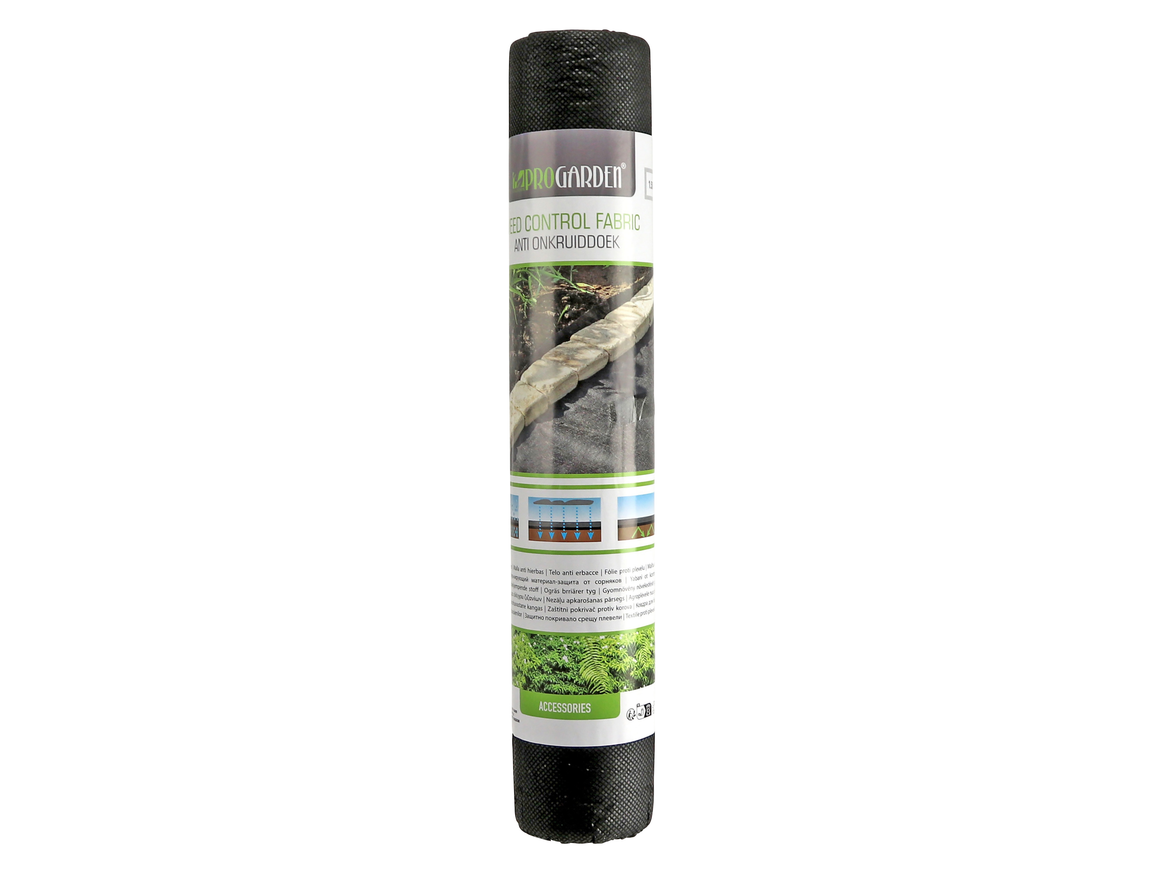 Unkrautvlies Pro Garden, 150x70cm, schwarz Unkrautvlies Pro Garden, 150x70cm, schwarz