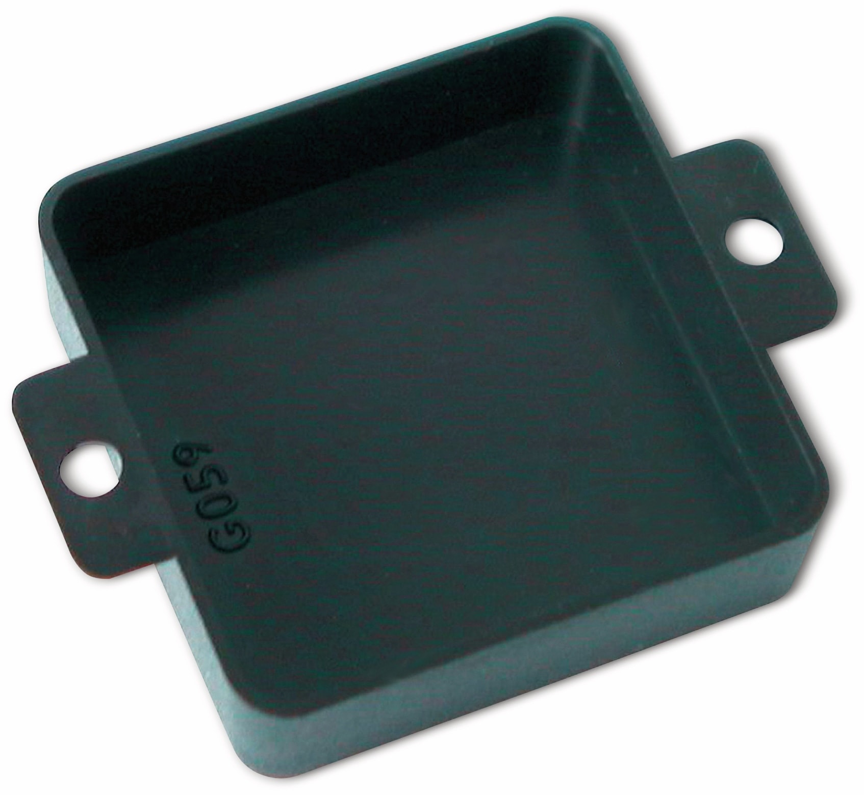 KEMO Kunststoffgehäuse, G059, 40x40x12 mm, Thermoplast/PS, schwarz