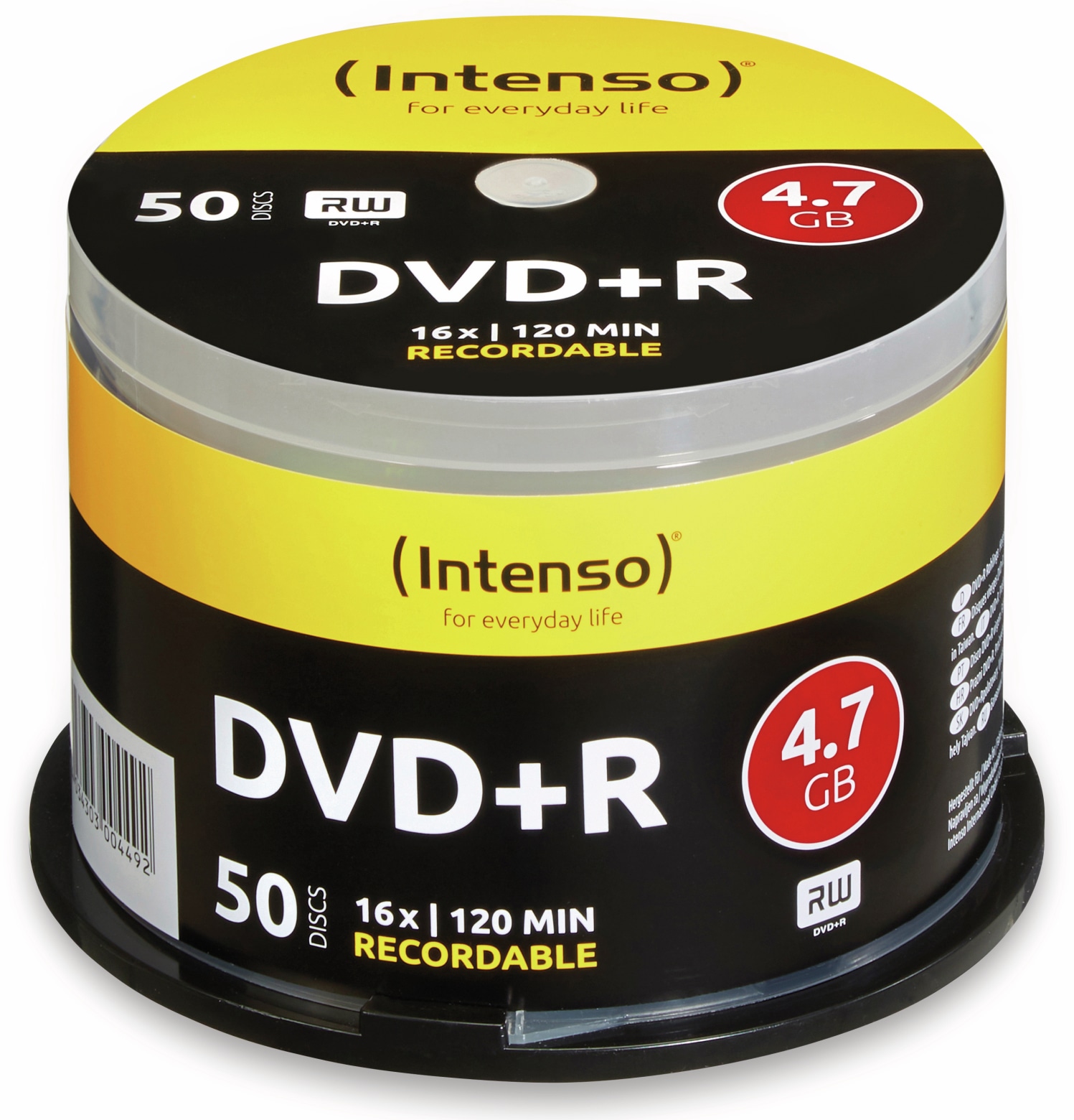 INTENSO DVD+R Spindel, 50 Stück