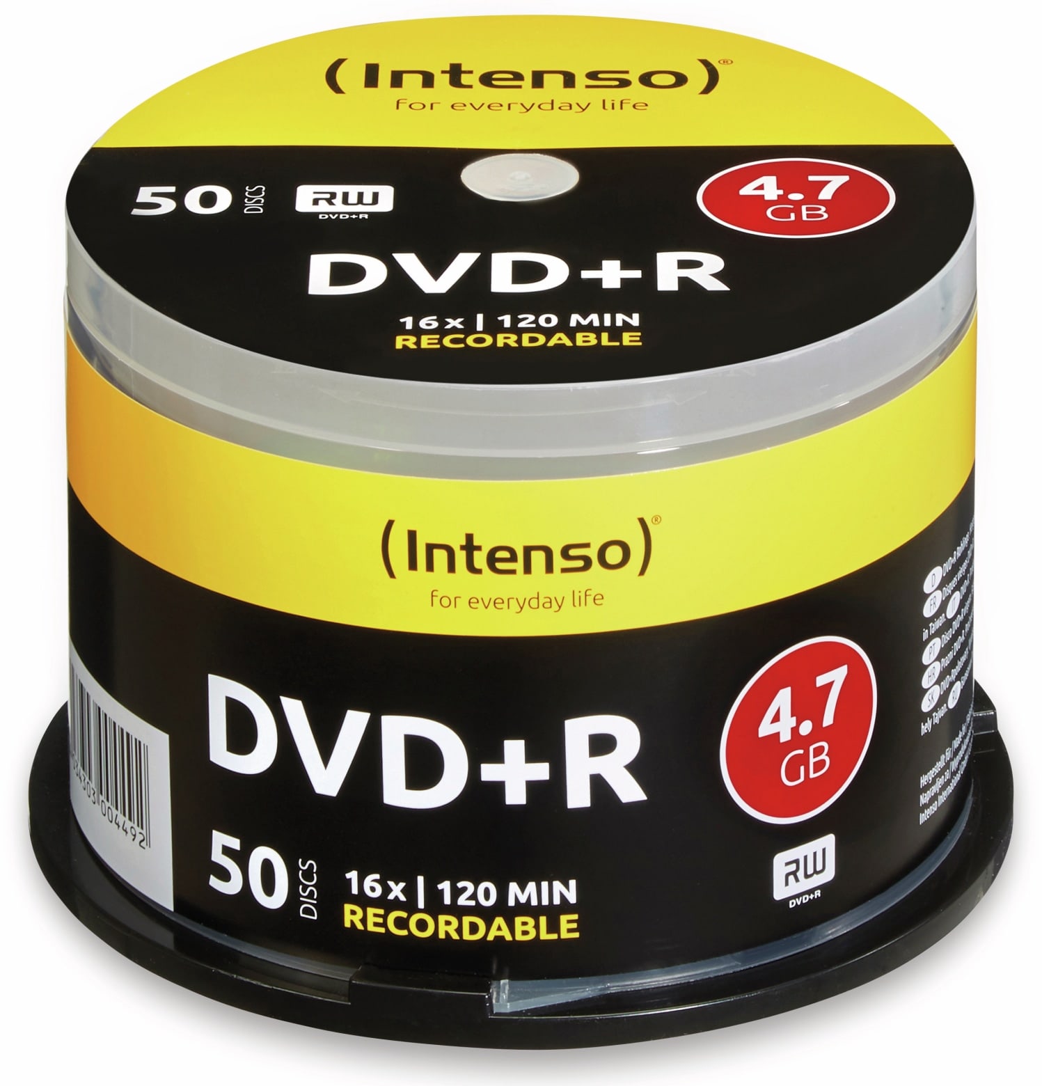 INTENSO DVD+R Spindel, 50 Stück INTENSO DVD+R Spindel, 50 Stück