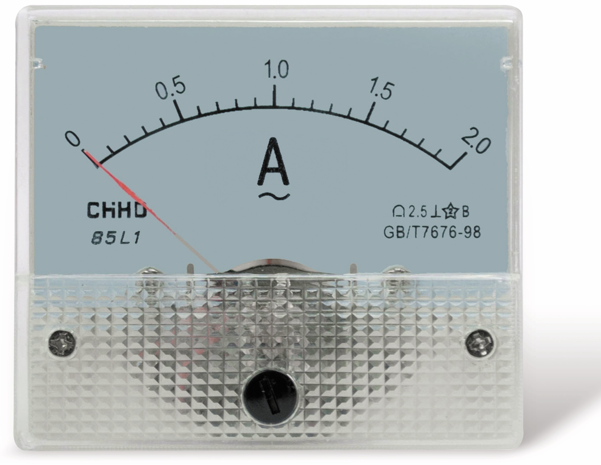 Einbau-Messinstrument, 0...2 A~ Einbau-Messinstrument, 0...2 A~