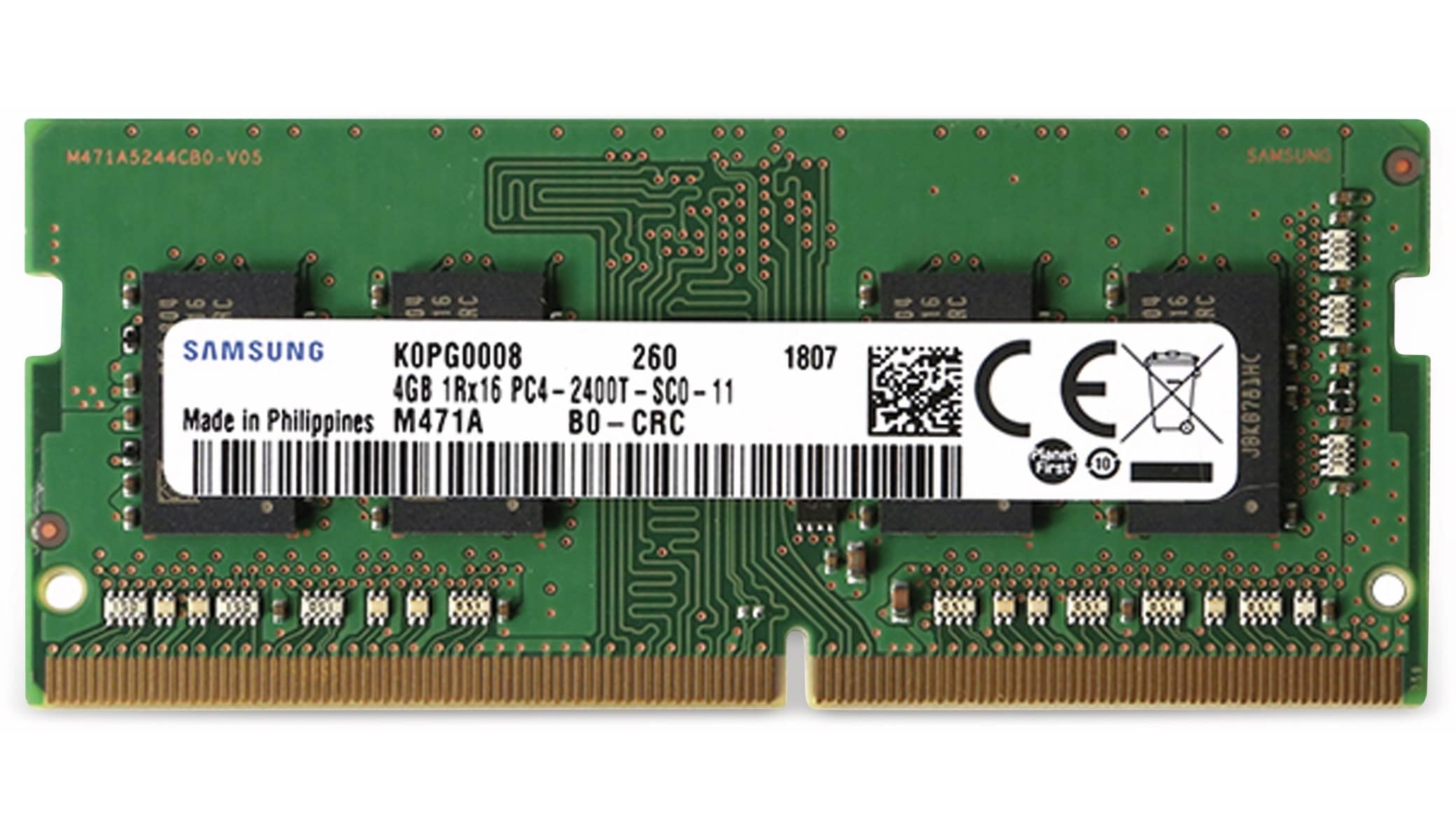 ODROID-H2 Speicher 4GB DDR4 PC-4-19200 SO-DIMM