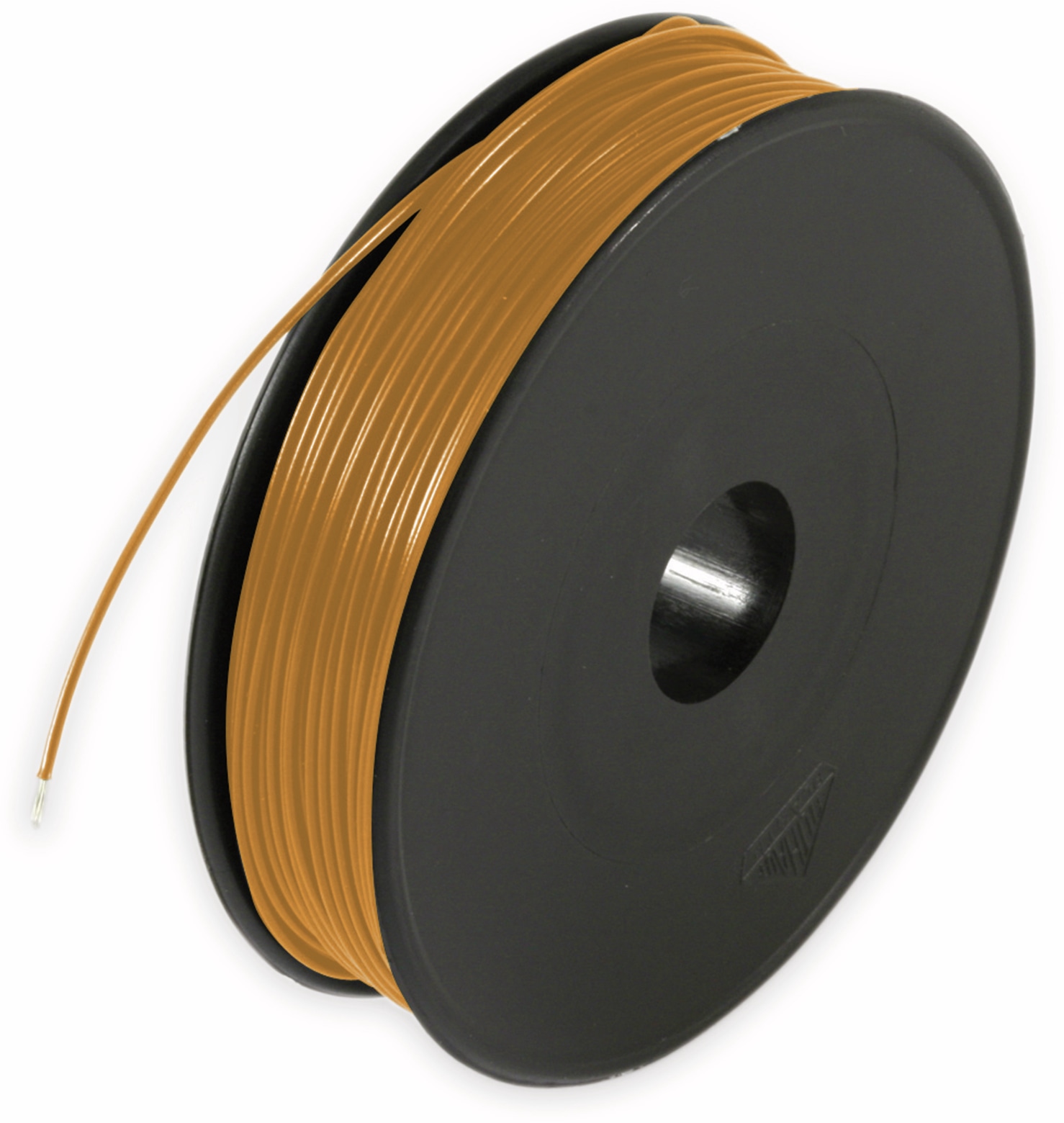 RAUTRONIC Litze, 1x0,25, 100m Spule, orange, LIYV