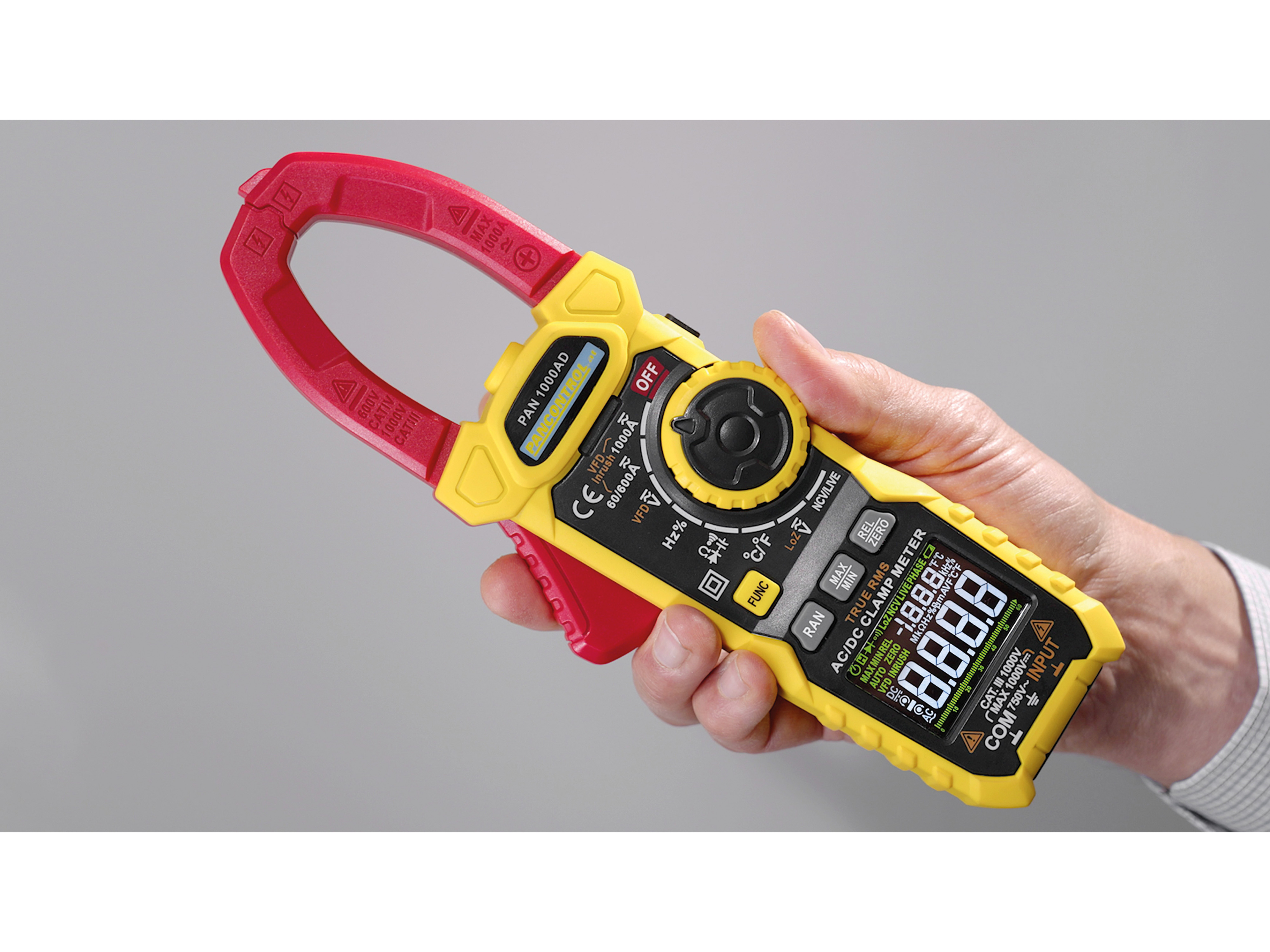 PANCONTROL True-RMS Stromzange PAN 1000AD