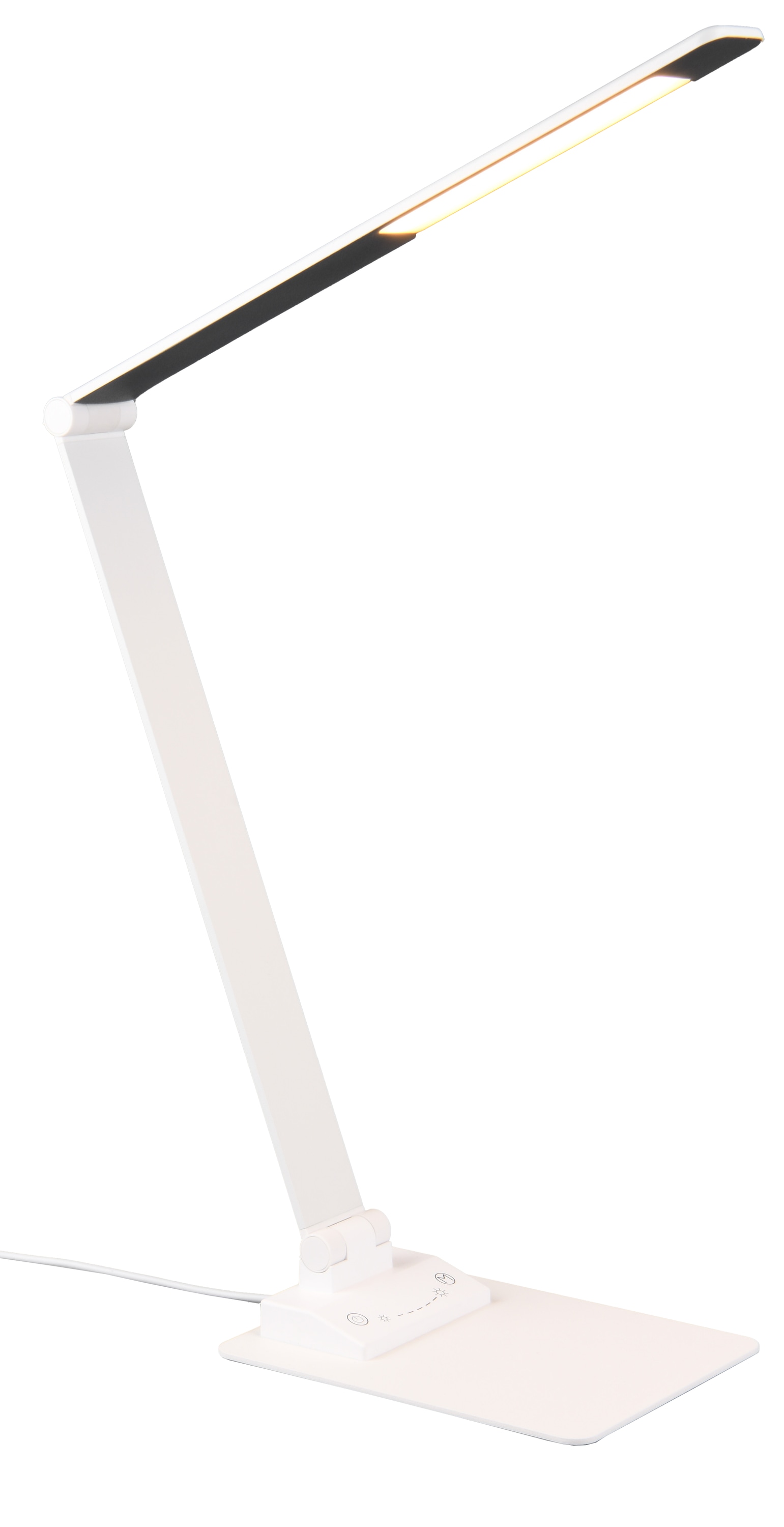 TRIO LED-Tischleuchte Travis 545310131 weiß, 6,5 W, 650 lm, CCT