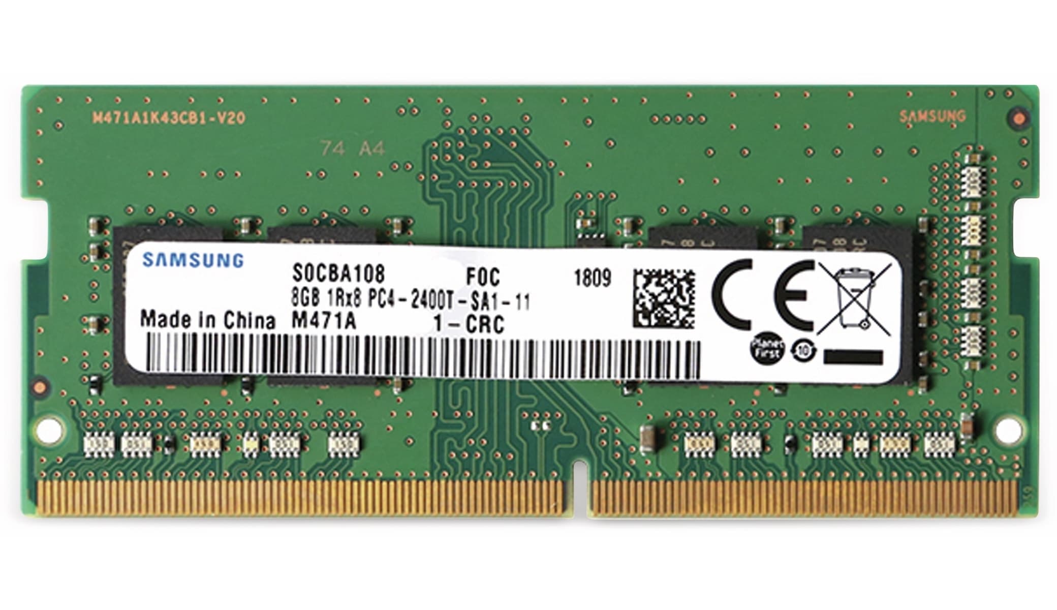 ODROID-H2 Speicher 8GB DDR4 PC-4-19200 SO-DIMM