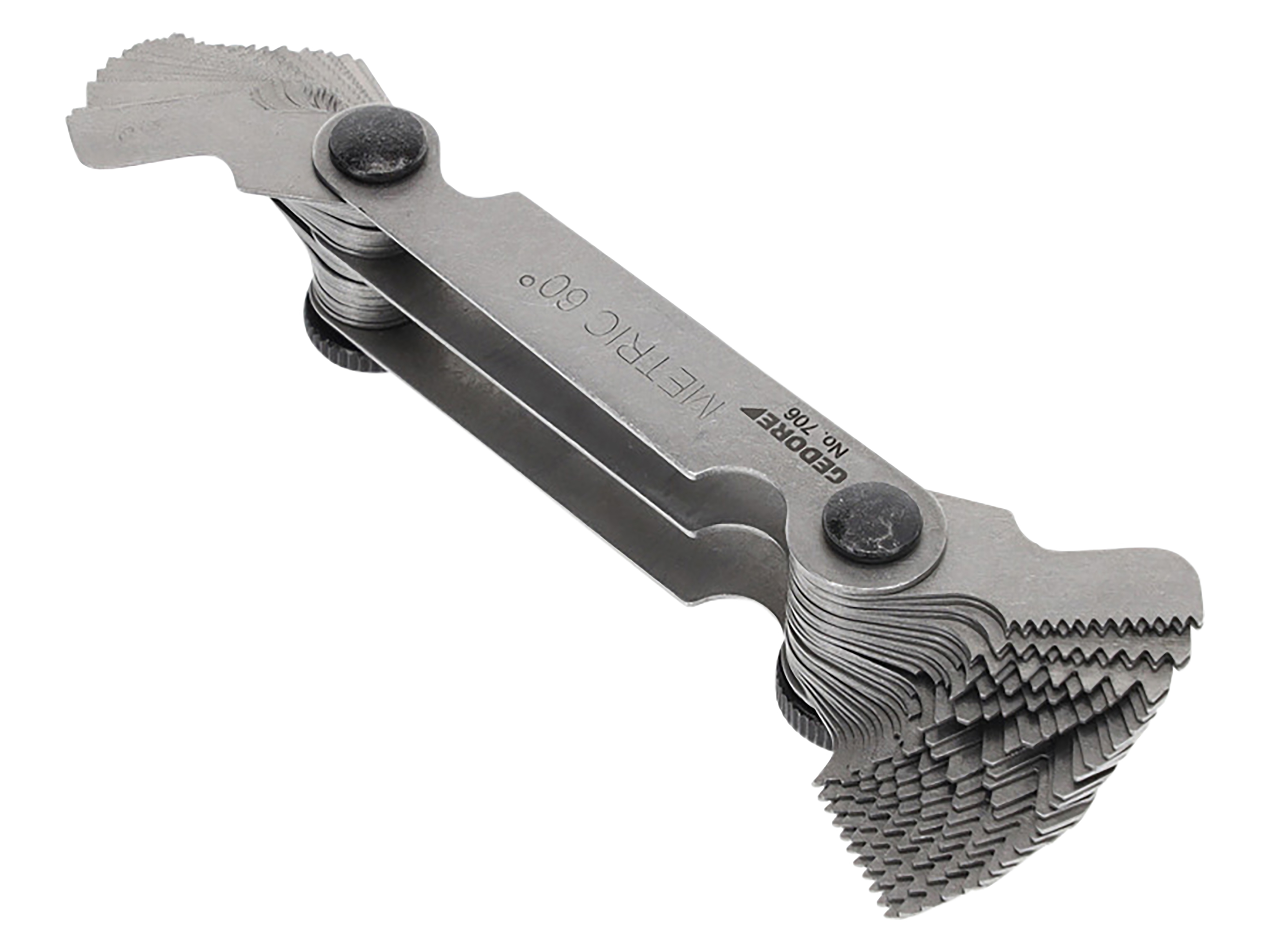 GEDORE BLAU Gewindelehre, 706, 52 Blätter