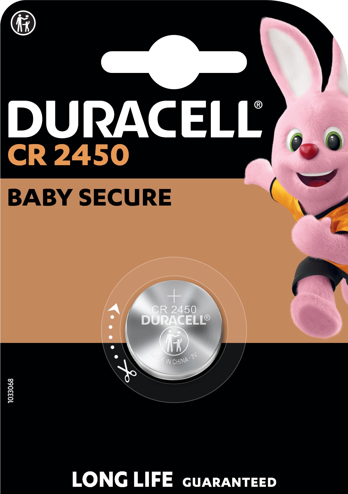 DURACELL Lithium-Knopfzelle CR2450, 3V, Electronics DURACELL Lithium-Knopfzelle CR2450, 3V, Electronics