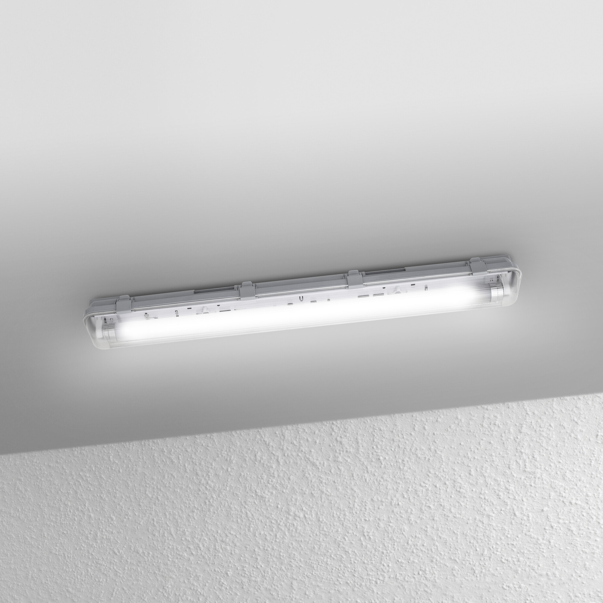 OSRAM LED-Feuchtraumleuchte Submarine, G13, 7 W, 700 lm, 4000 K, IP65, neutralweiß, 65,1 cm