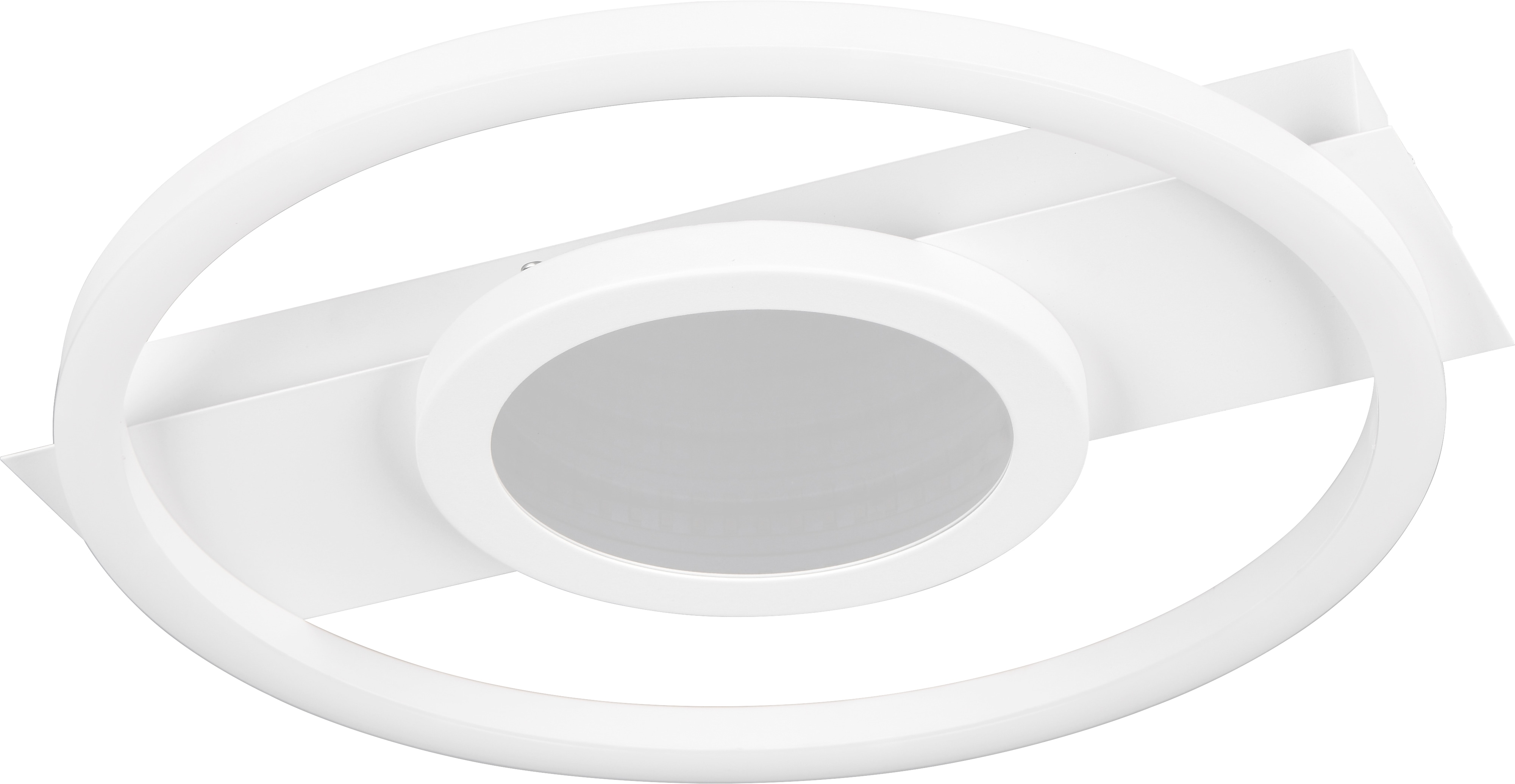 REALITY LED-Deckenleuchte WHEELER, R64801131, 16W, 2000lm, 4000K, weiß