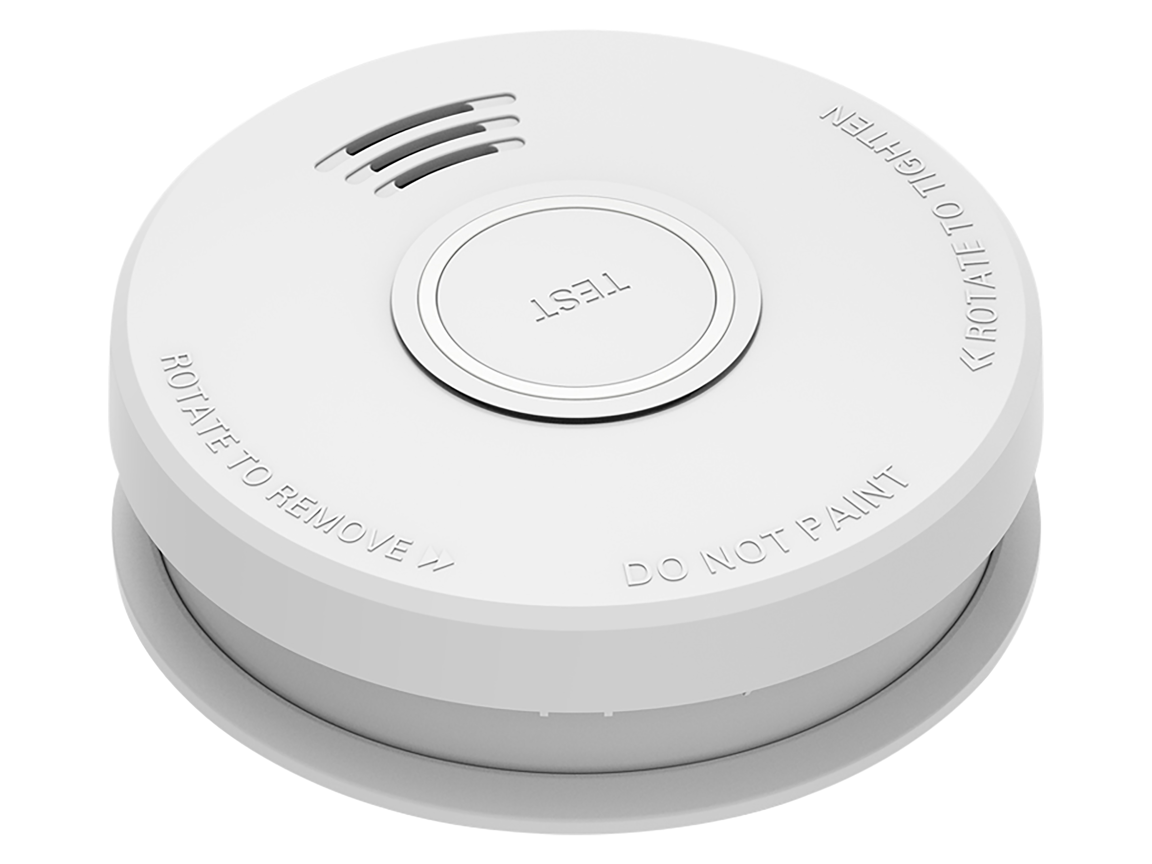 ALECTO Stand-Alone-Rauchmelder SD110, 1-Jahres-Batterie, weiß