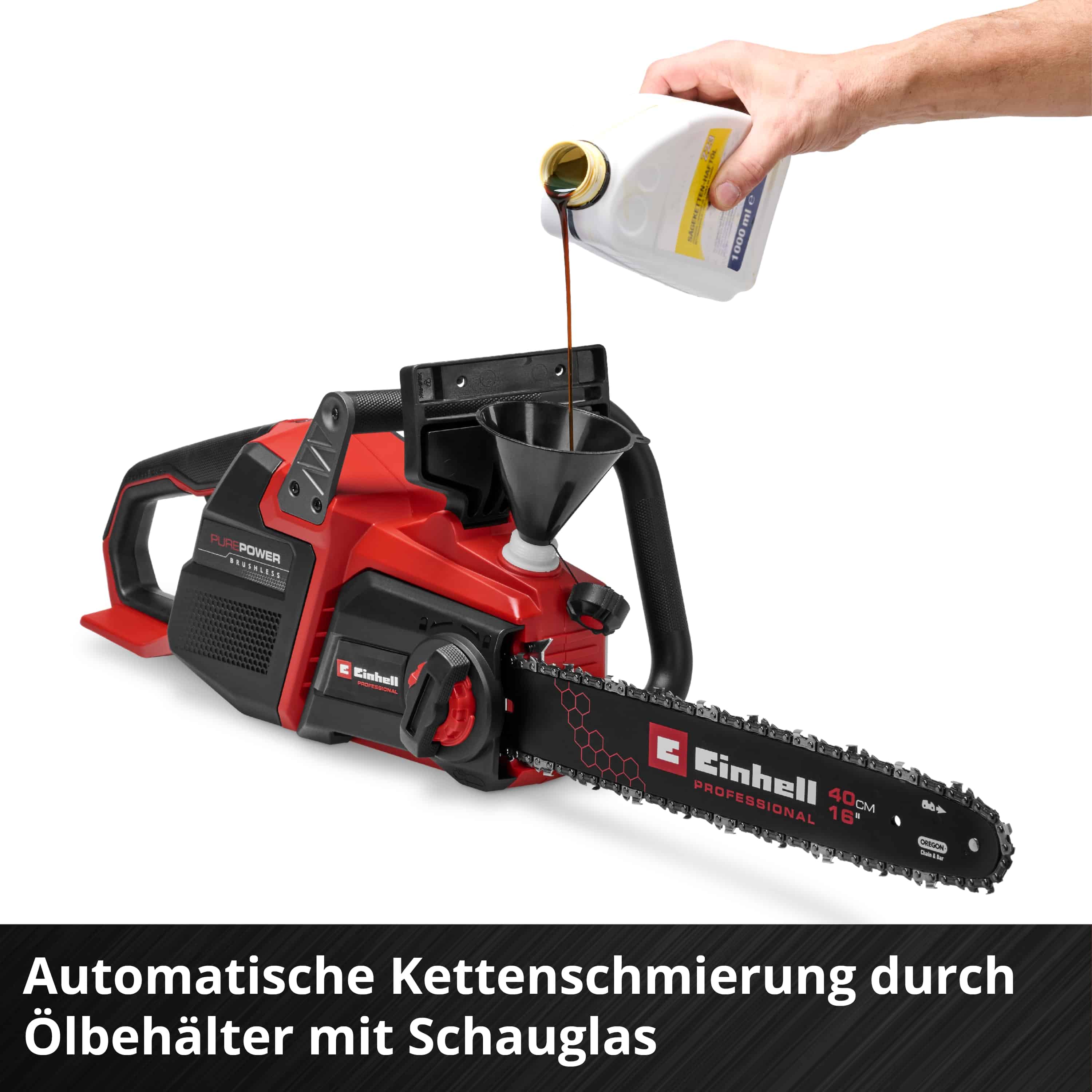 EINHELL PROFESSIONAL Akku-Kettensäge GP-LC 36/40 Li BL, Solo EINHELL PROFESSIONAL Akku-Kettensäge GP-LC 36/40 Li BL, 4600050, Solo