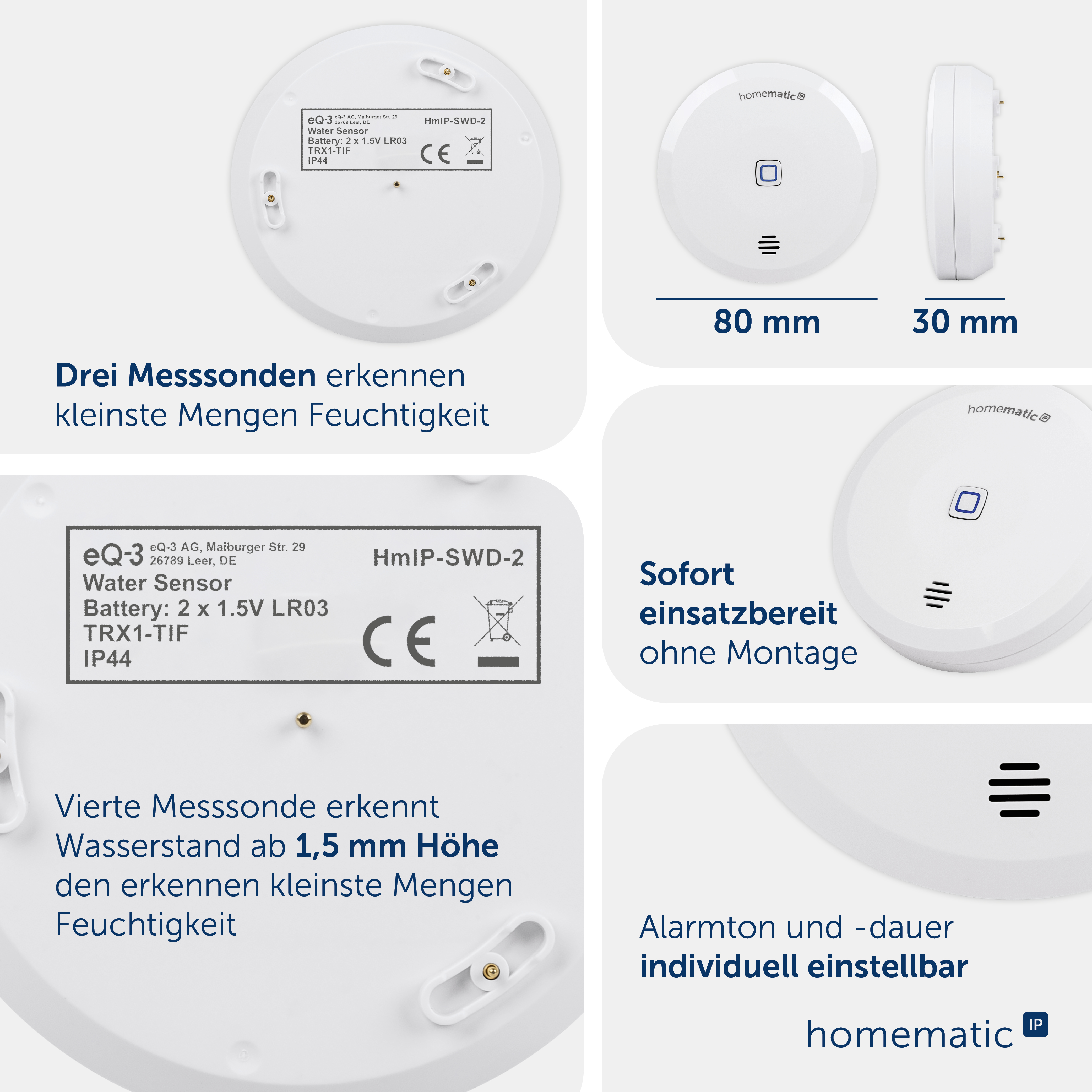 HOMATIC IP Wassersensor 160017A0