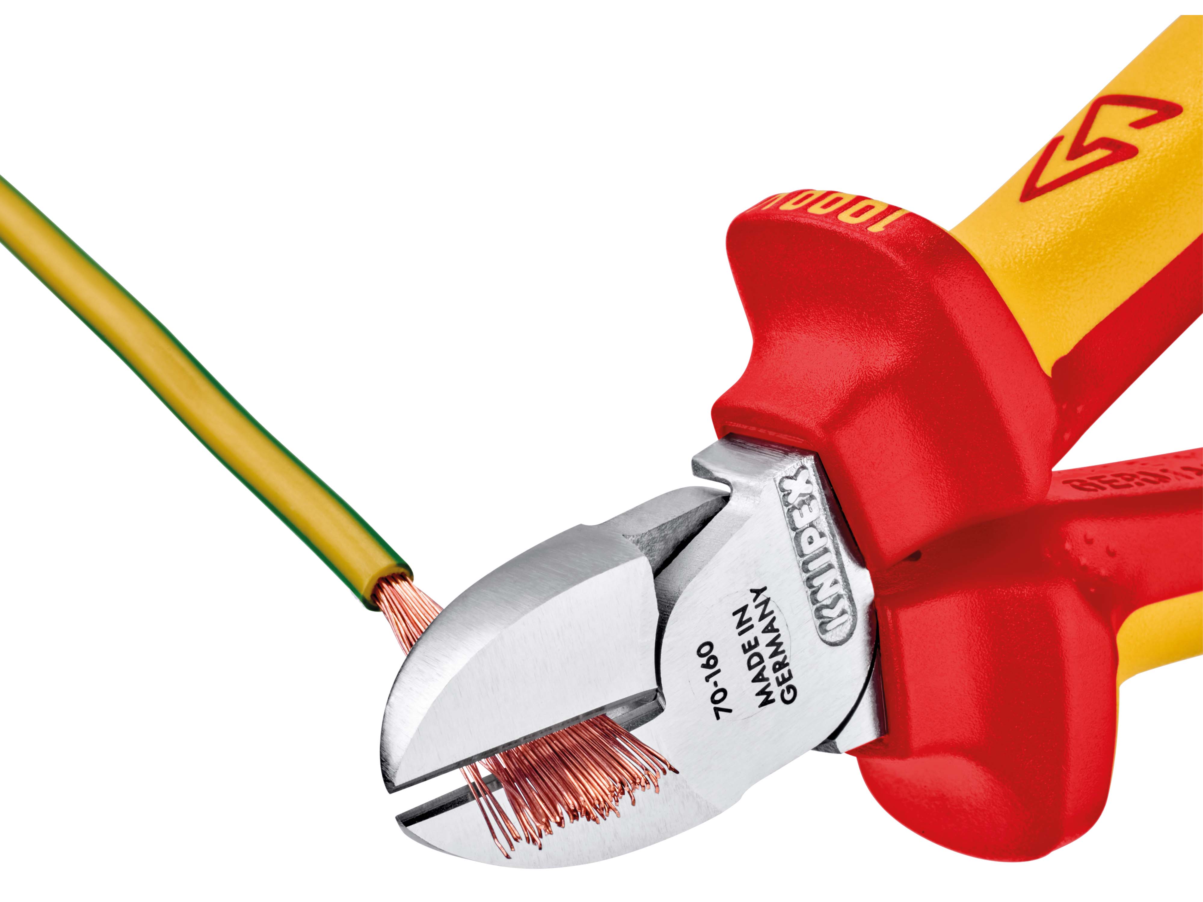 KNIPEX Seitenschneider, 160 mm, VDE-geprüft, 70 06 160