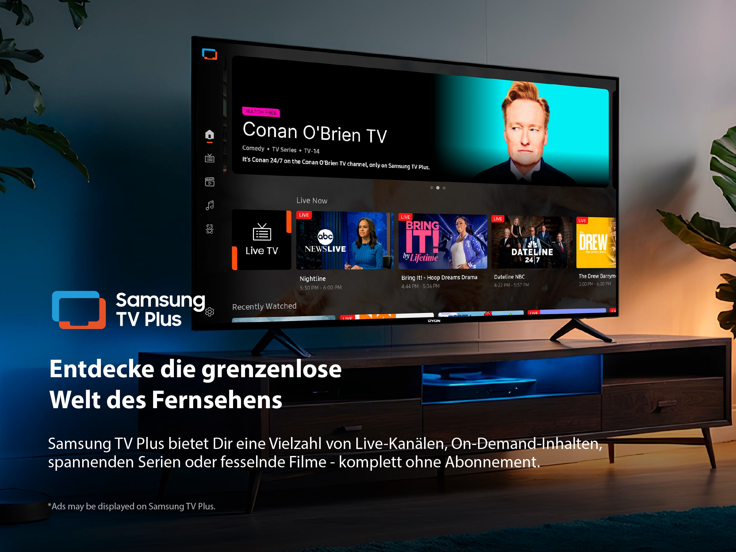DYON LED-TV Ultimax 43F-TI, 108 cm (43"), EEK: E, FullHD
