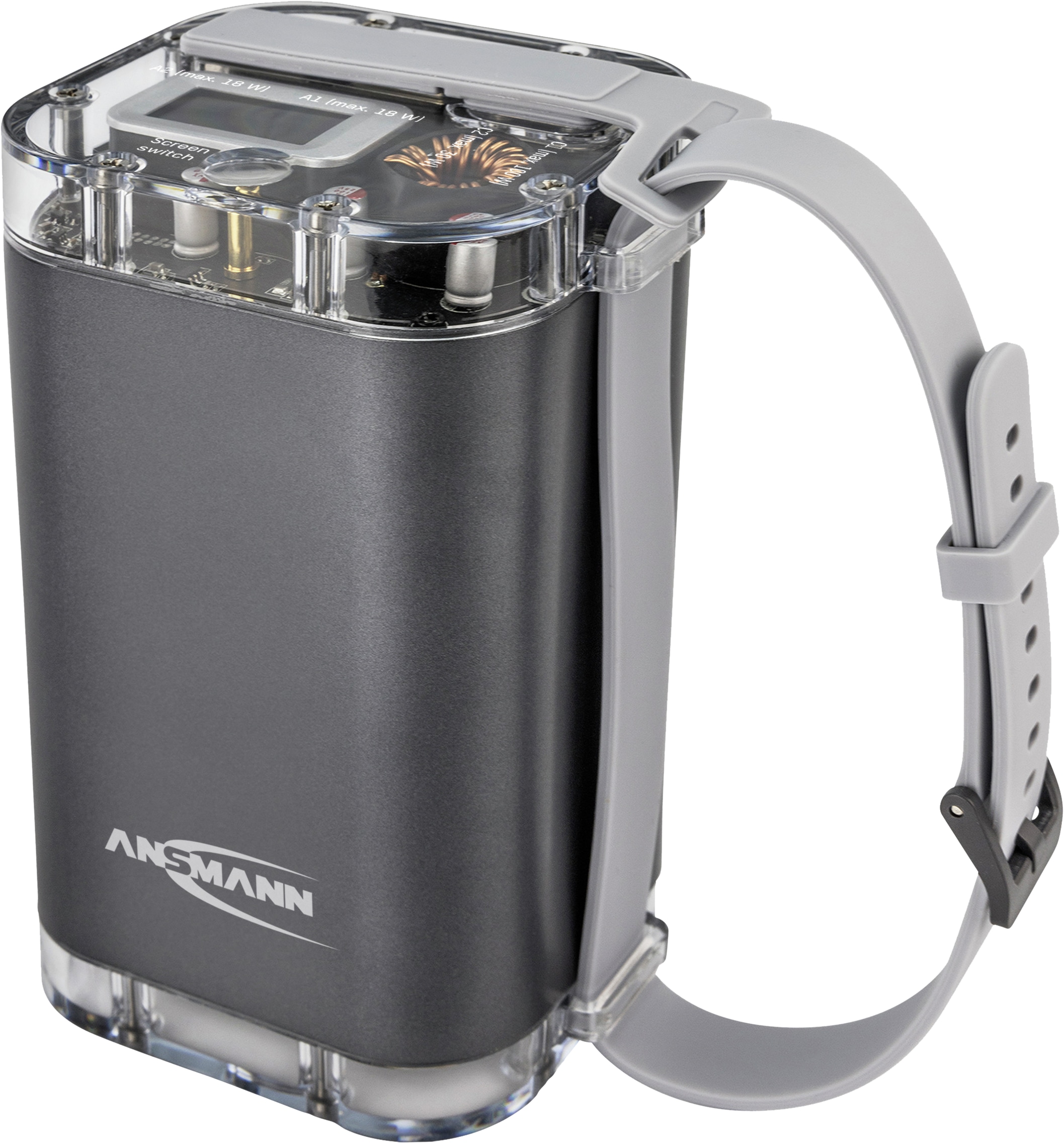 ANSMANN Powerbank PB4100, 40.000 mAh, 2x USB-A, 2x USB-C