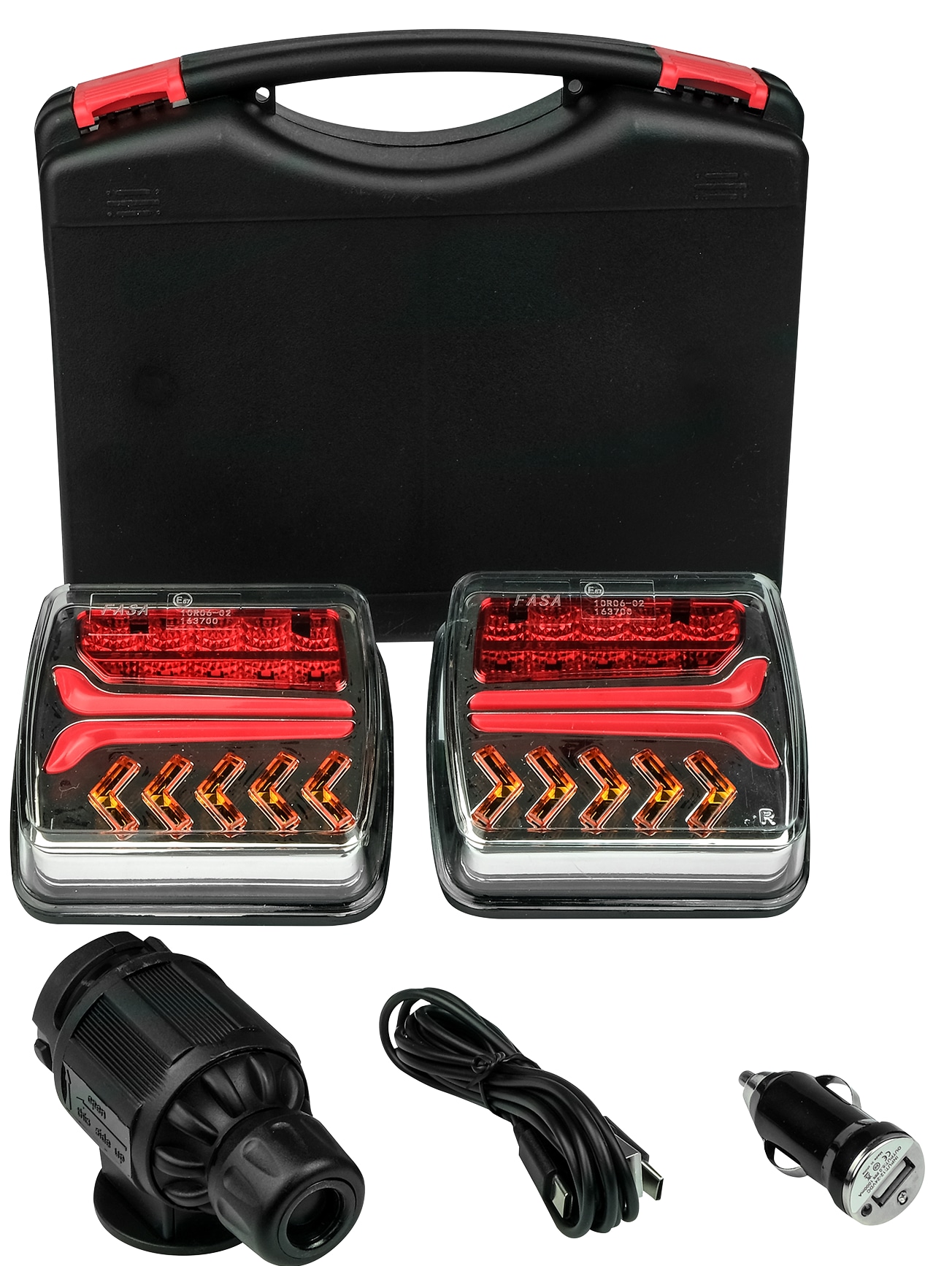 LAS Anhänger Beleuchtungssatz, 10154, kabellos, 12/24 V