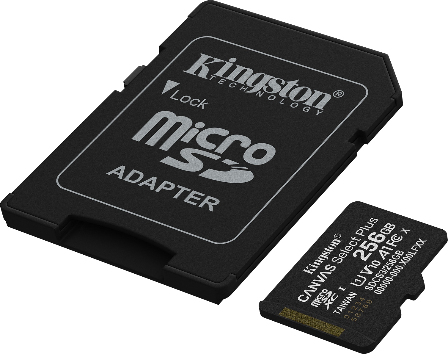 KINGSTON MicroSDXC-Card Canvas Select Plus 256GB 3.Gen inkl. Adapter