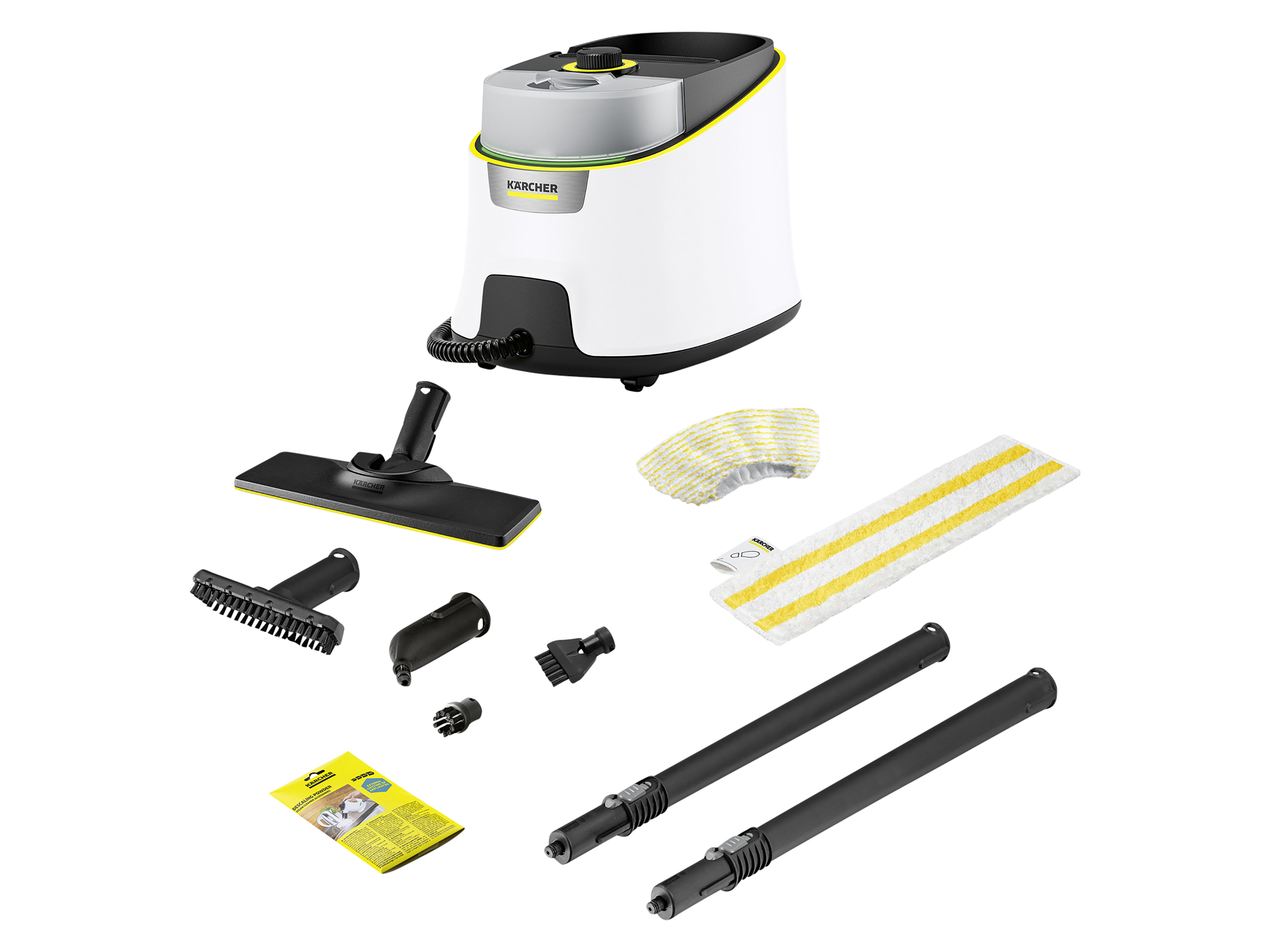 KÄRCHER Dampfreiniger SC 4 Deluxe EasyFix Premium, 2250 W, weiß / schwarz KÄRCHER Dampfreiniger SC 4 Deluxe EasyFix Premium, 2250 W, weiß / schwarz