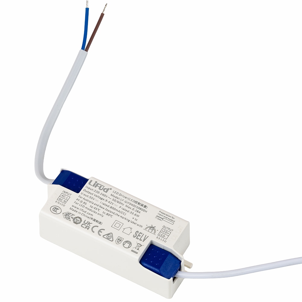 ENOVALITE LED-Panel, 30W, 4000K, EEK: E, 3600lm, IP20, runde Leuchtfläche, weiß