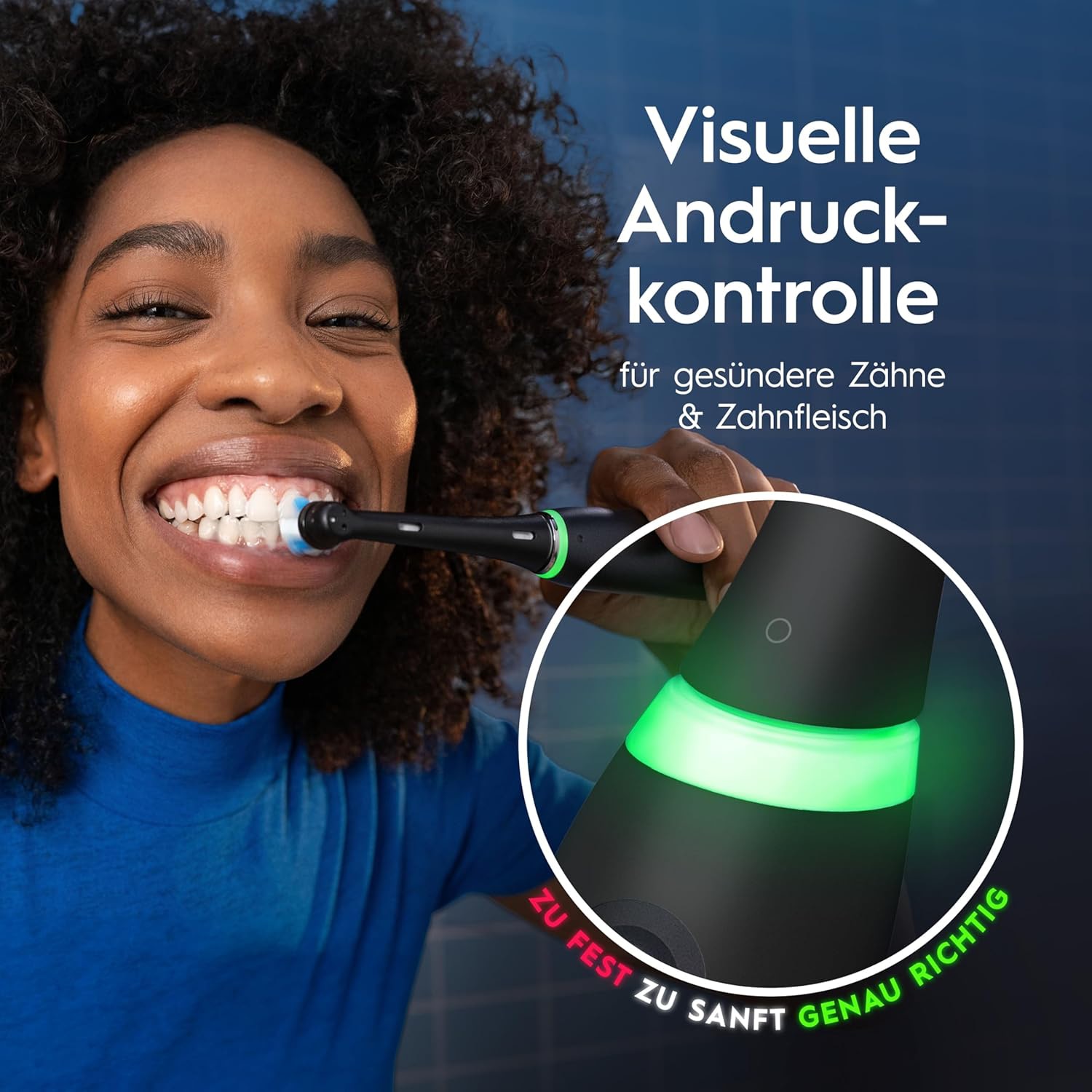ORAL-B Elektrische Zahnbürste iO, Series 6 Plus Edition, Black Lava