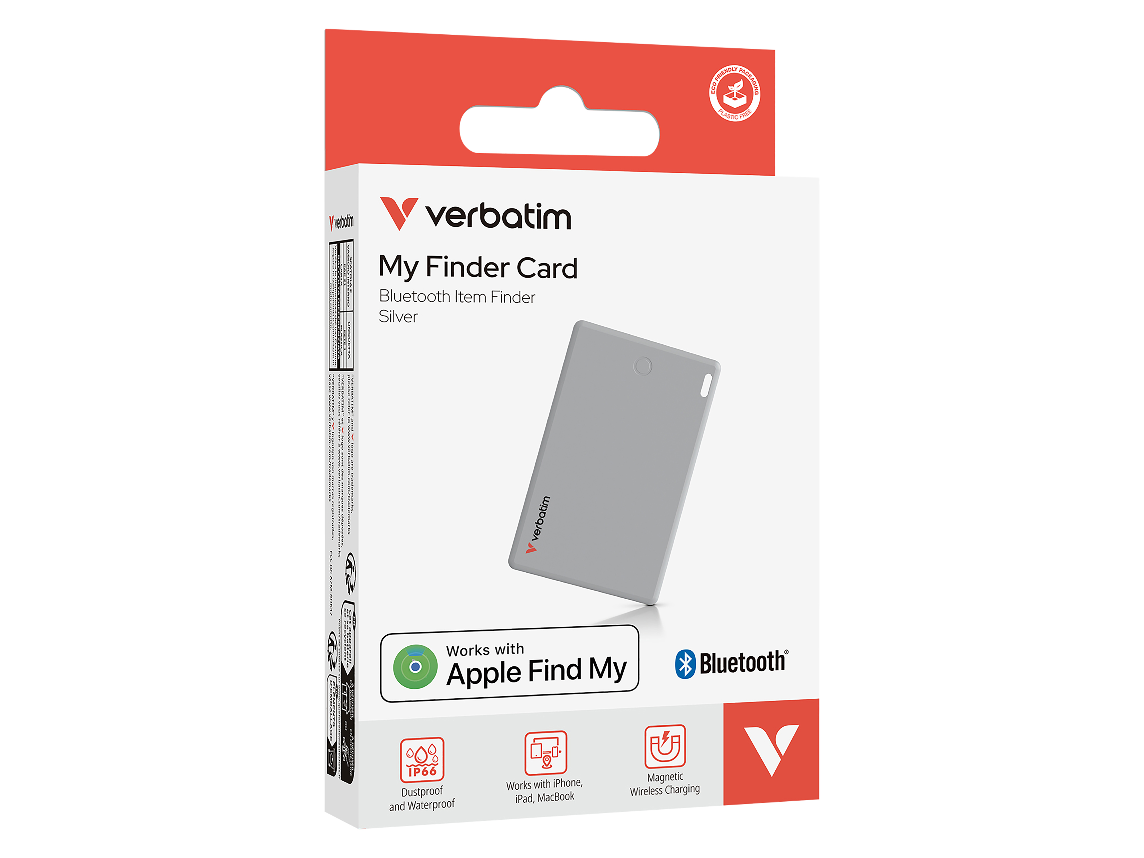 VERBATIM Bluetooth-Tracker MyFinder Card silber