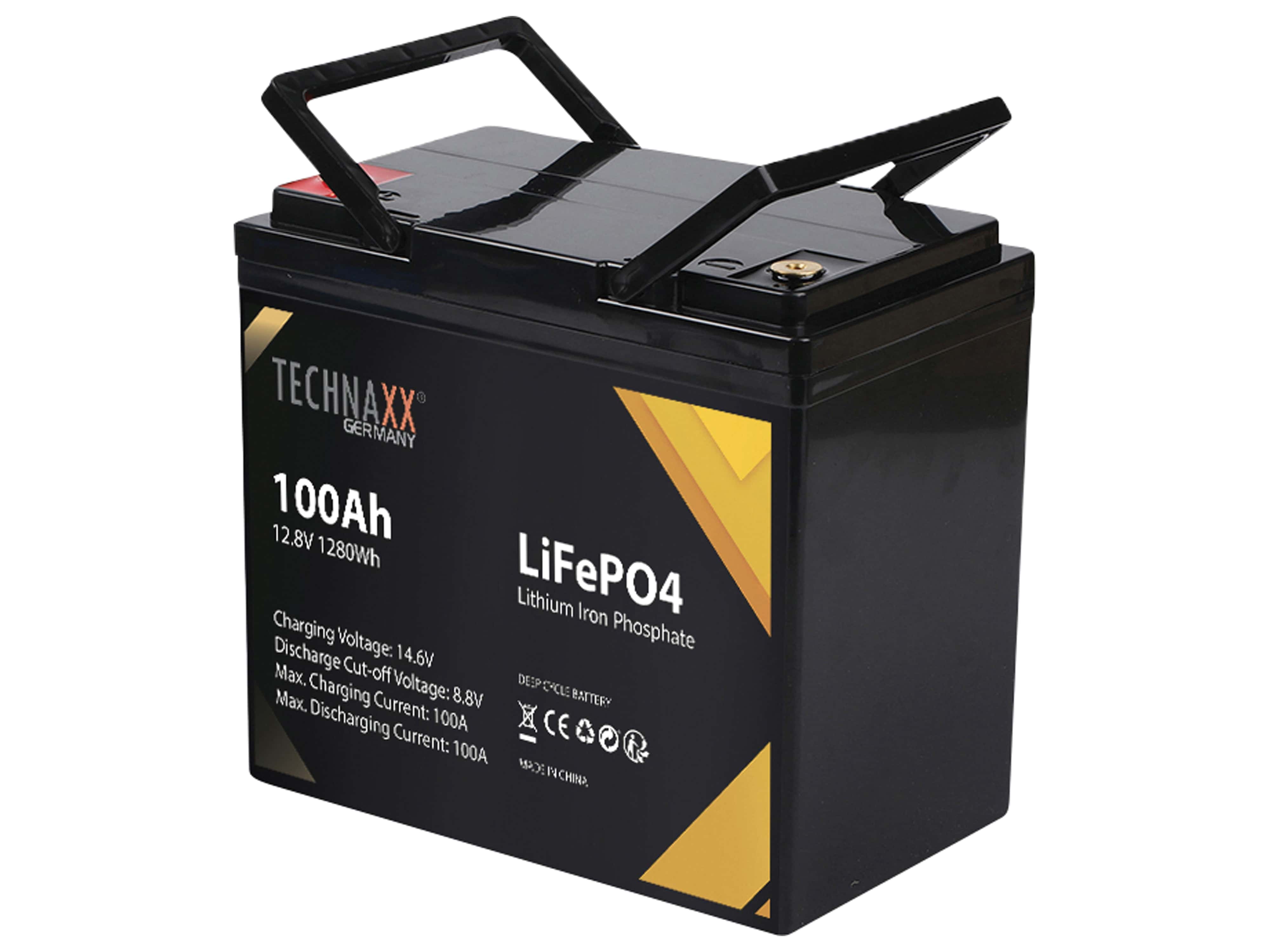 TECHNAXX Solar-Batterie TX-235, 100Ah, 12,8 V, LiFePO4