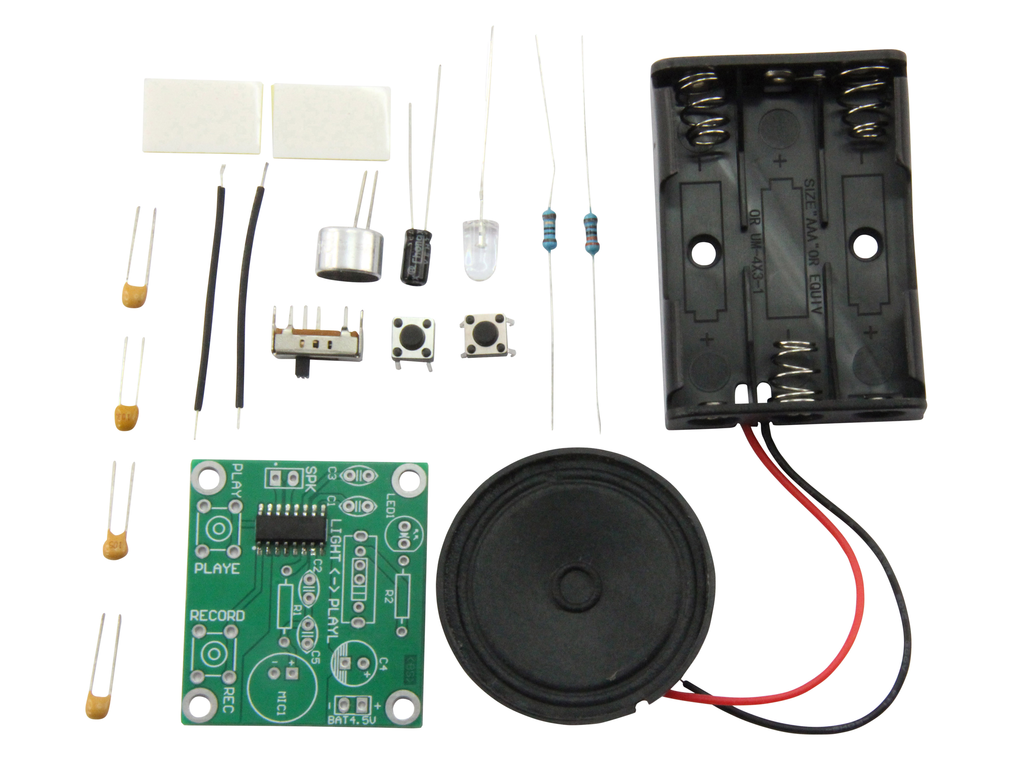 SOL-EXPERT Lötbausatz SOL-VOICE, der Voice Recorder