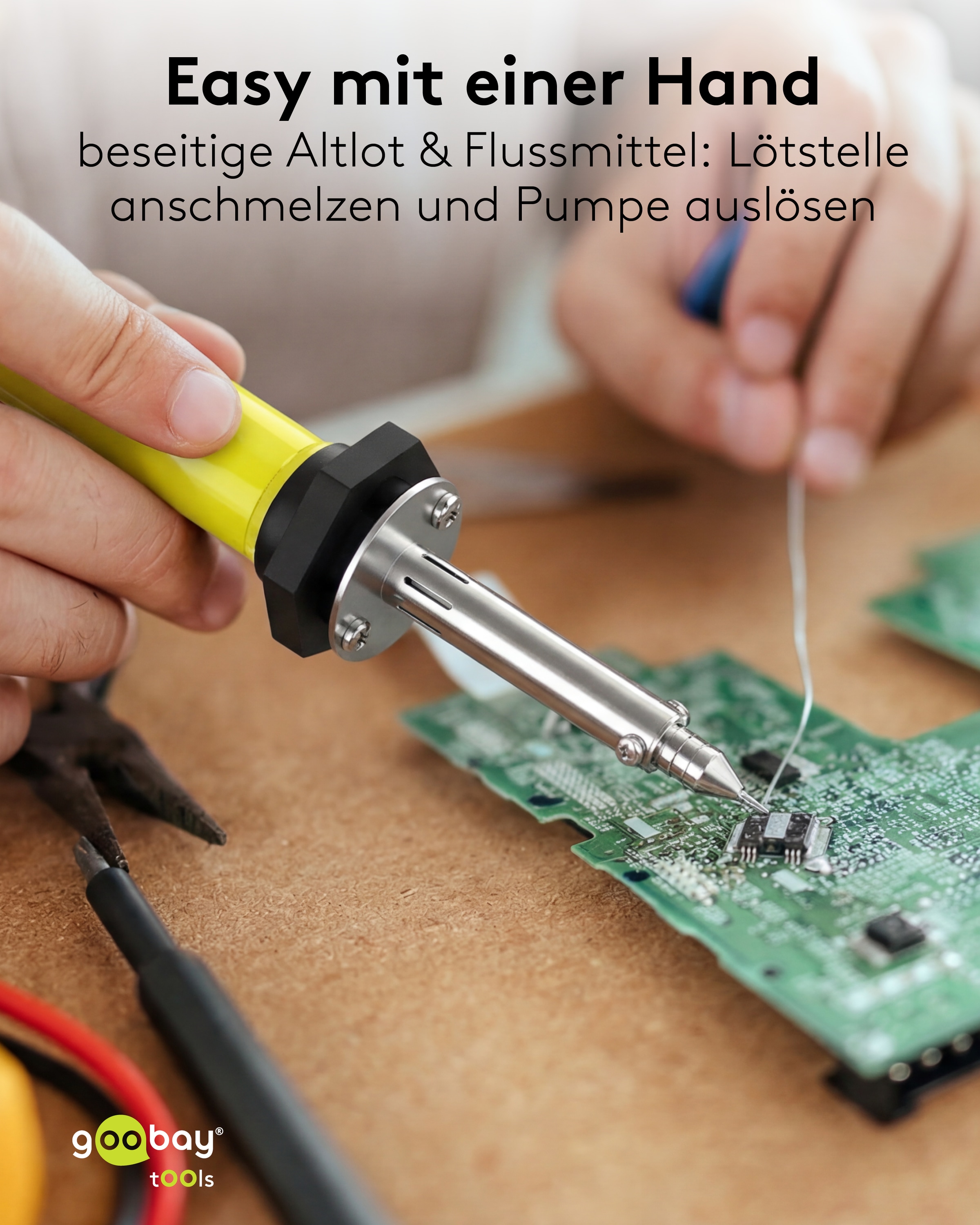 GOOBAY TOOLS Entlötkolben 40 W GOOBAY TOOLS Entlötkolben 40 W