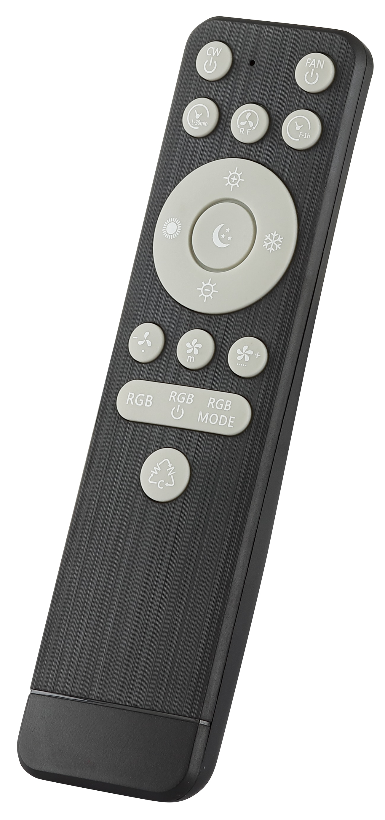 BRILLIANT LED-Deckenleuchte Gaiano, mit Ventilator, 48 W, Ø 48 cm
