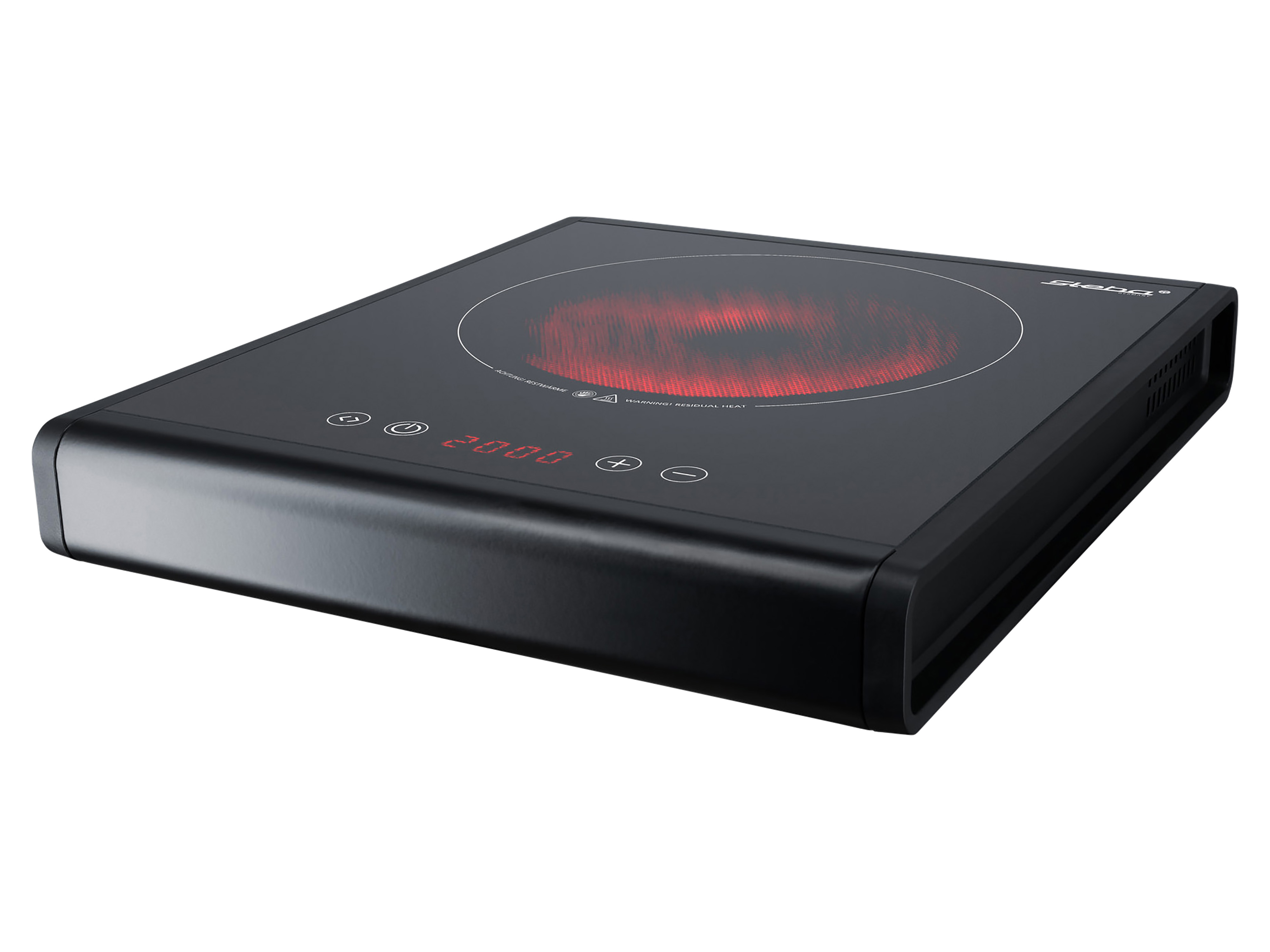 STEBA Glaskeramik-Kochfeld HK 25, Timer, Toch Control, 2000W