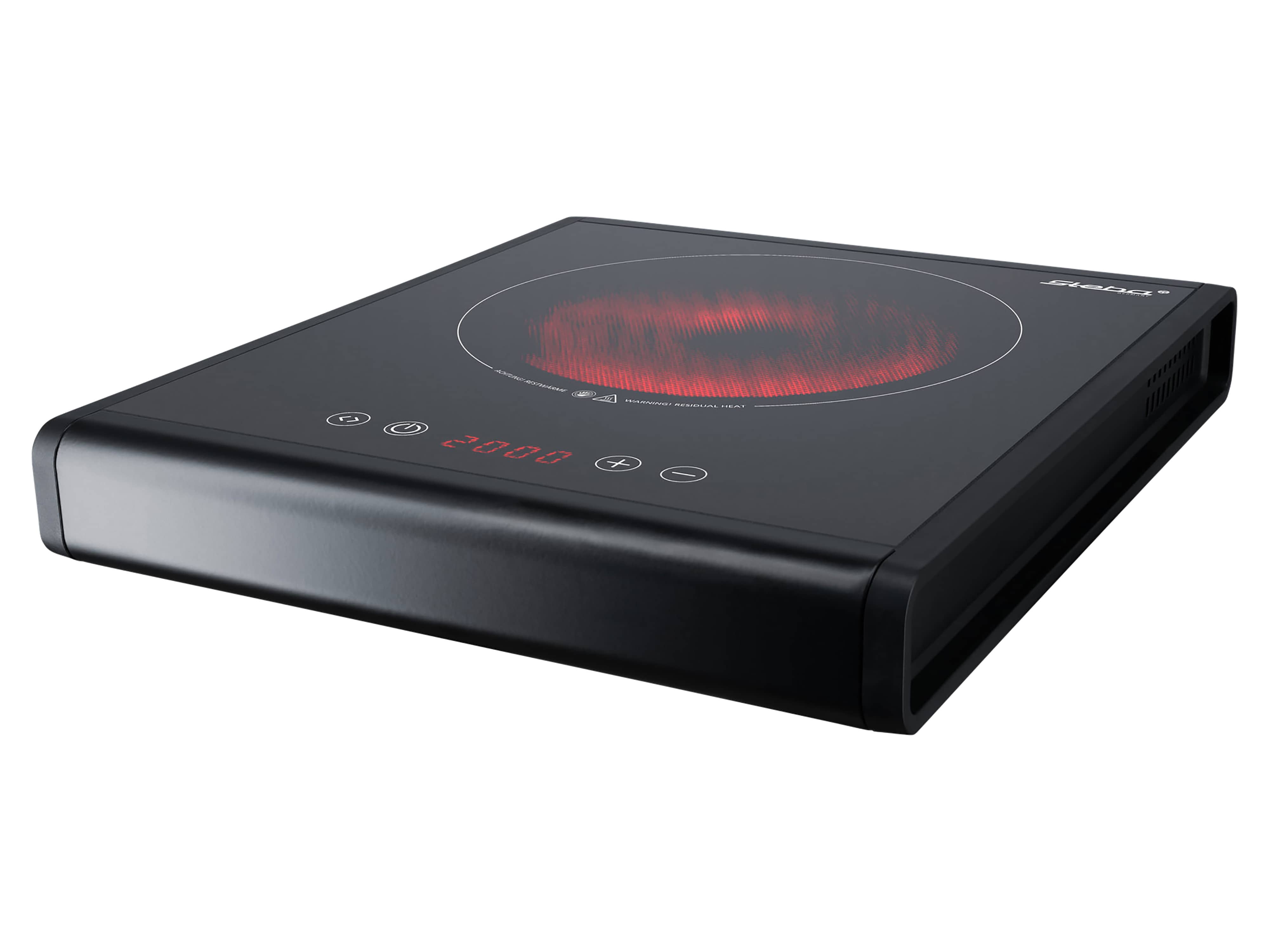 STEBA Glaskeramik-Kochfeld HK 25, Timer, Toch Control, 2000W