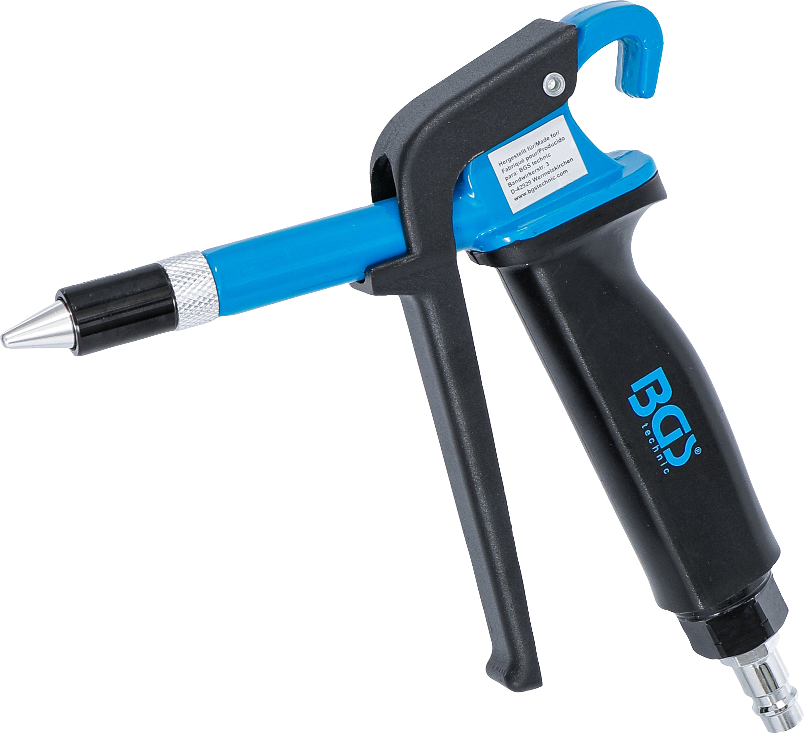 BGS TECHNIC Druckluft-Ausblaspistole, 3329, mit geräuschreduzierender Düse BGS TECHNIC Druckluft-Ausblaspistole, 3329, mit geräuschreduzierender Düse