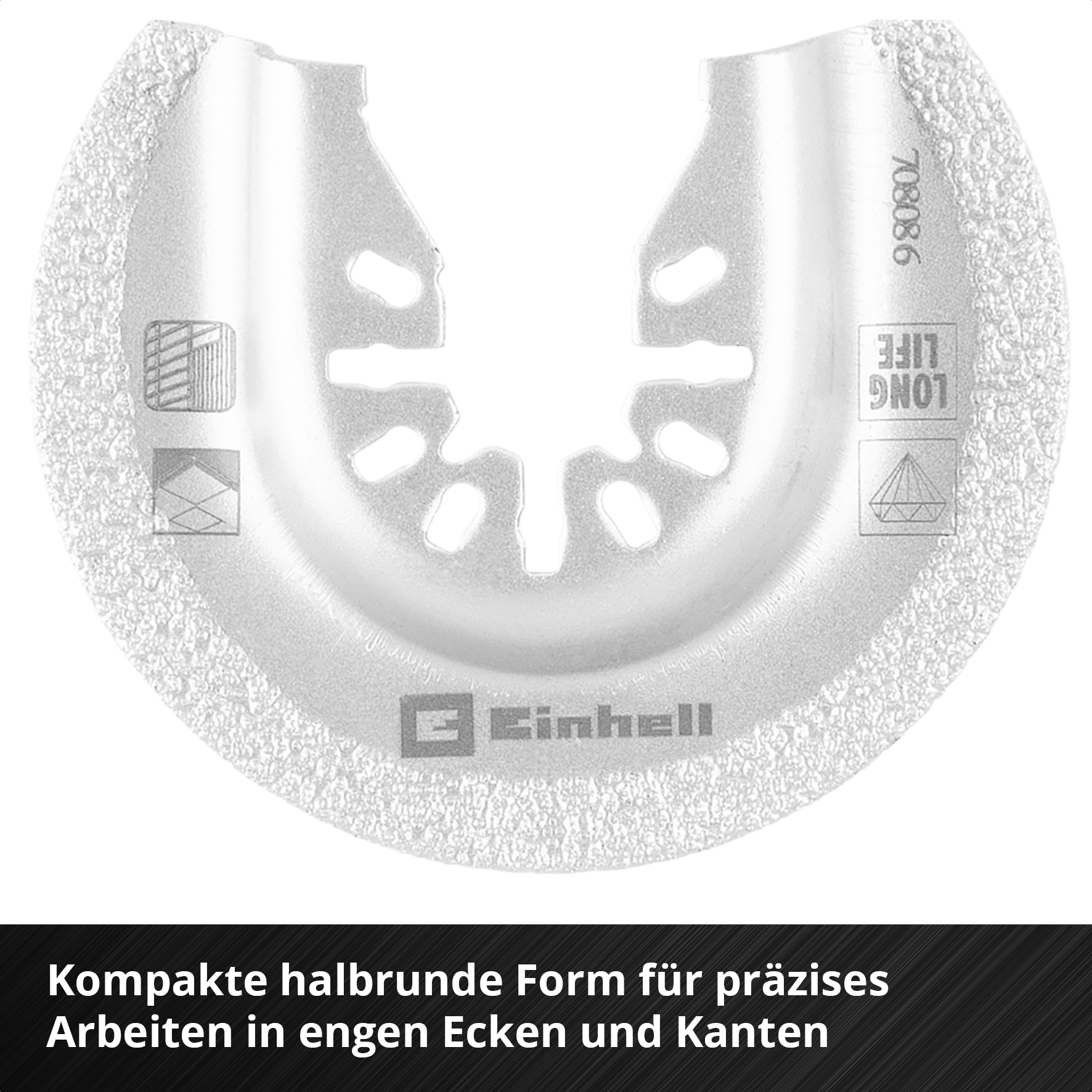 EINHELL Hartmetall-Sägeblatt, 708086, halbrund, 65 mm EINHELL Hartmetall-Sägeblatt, 708086, halbrund, 65 mm