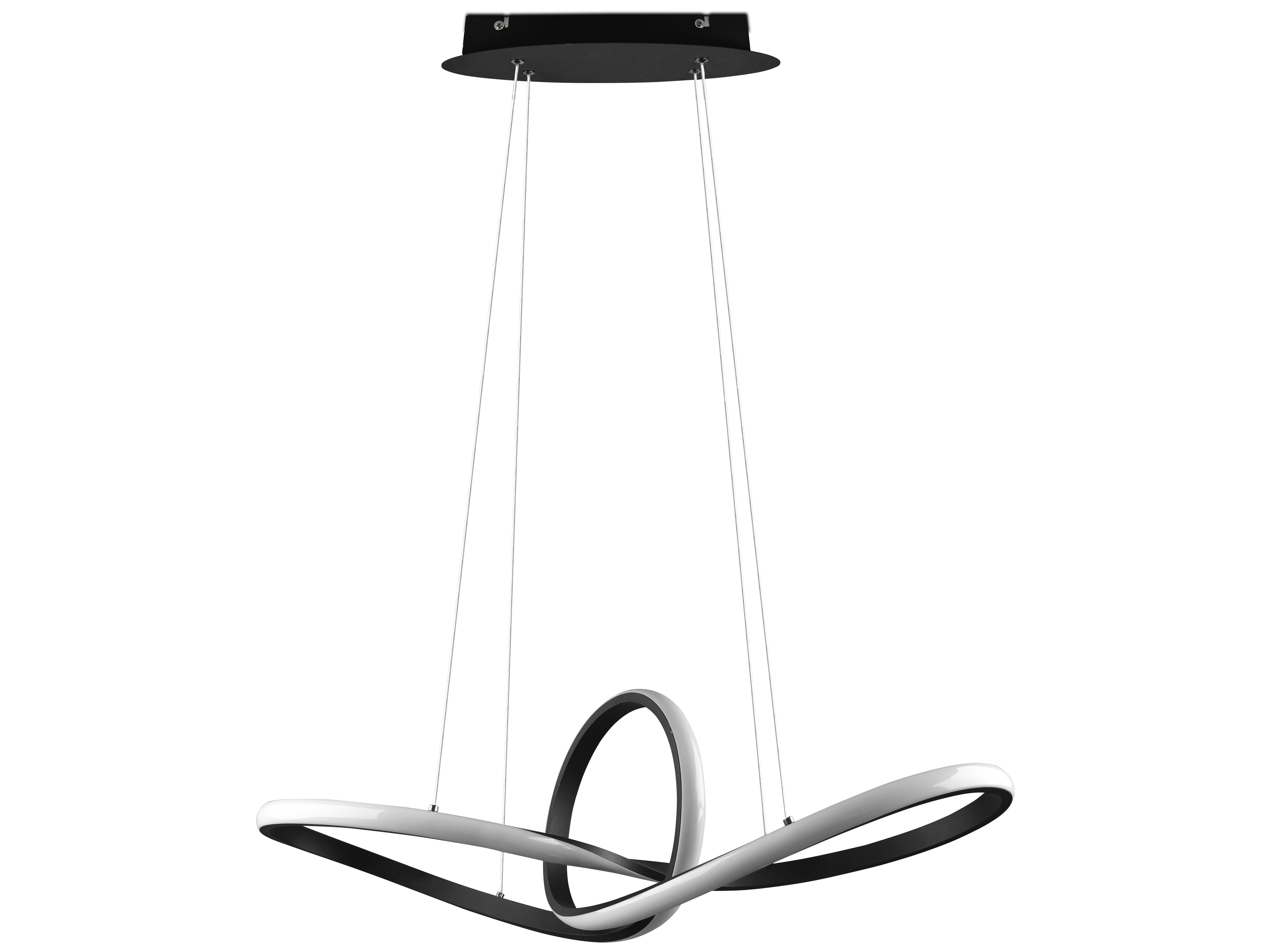 REALITY LED-Pendelleuchte, 28W, 3000K, 3200lm, warmweiß, IP20, schwarz REALITY LED-Pendelleuchte, 28W, 3000K, 3200lm, warmweiß, IP20, schwarz