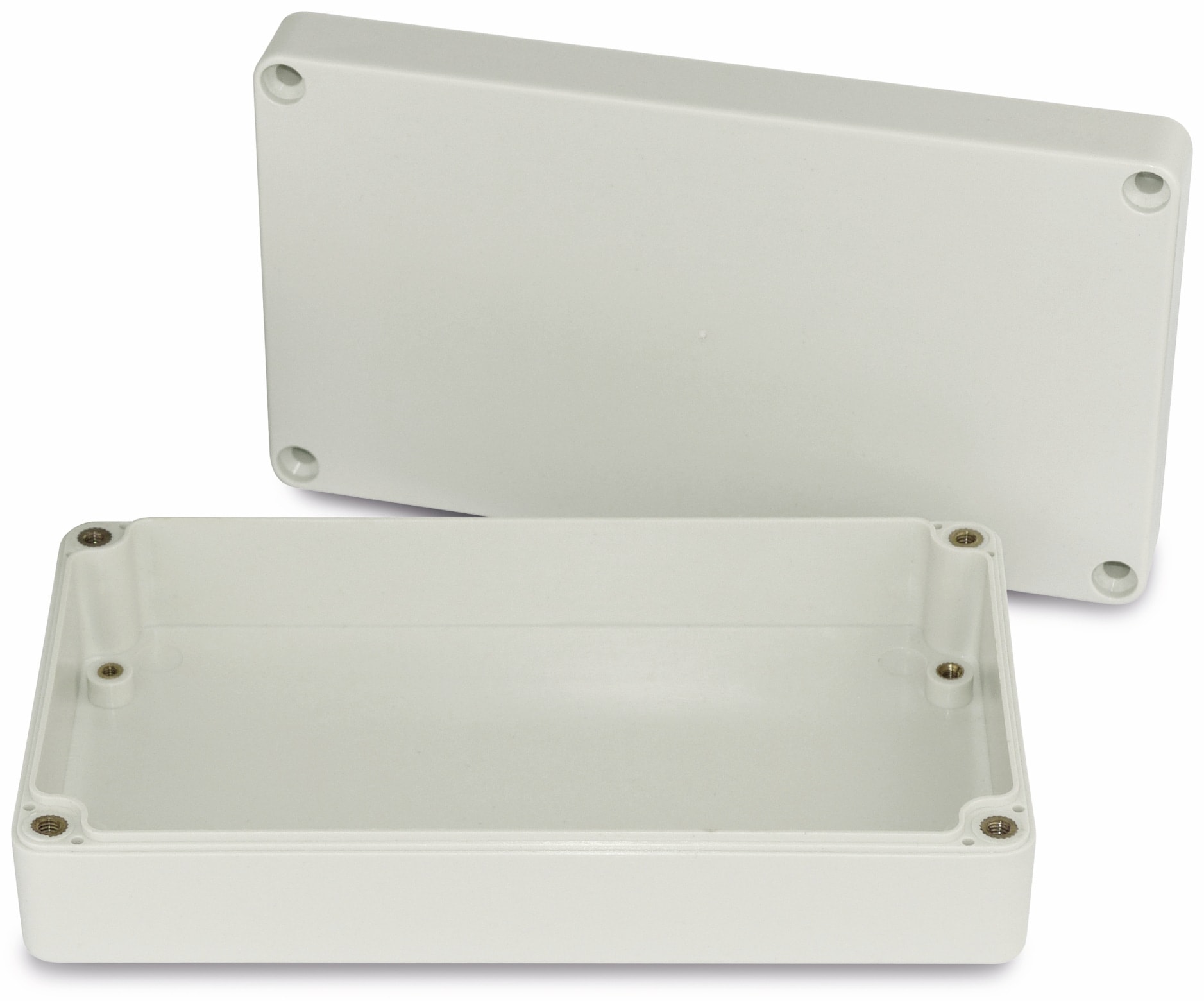 Modulgehäuse ABS, 158x90x40 mm, IP65, lichtgrau Modulgehäuse ABS, 158x90x40 mm, IP65, lichtgrau