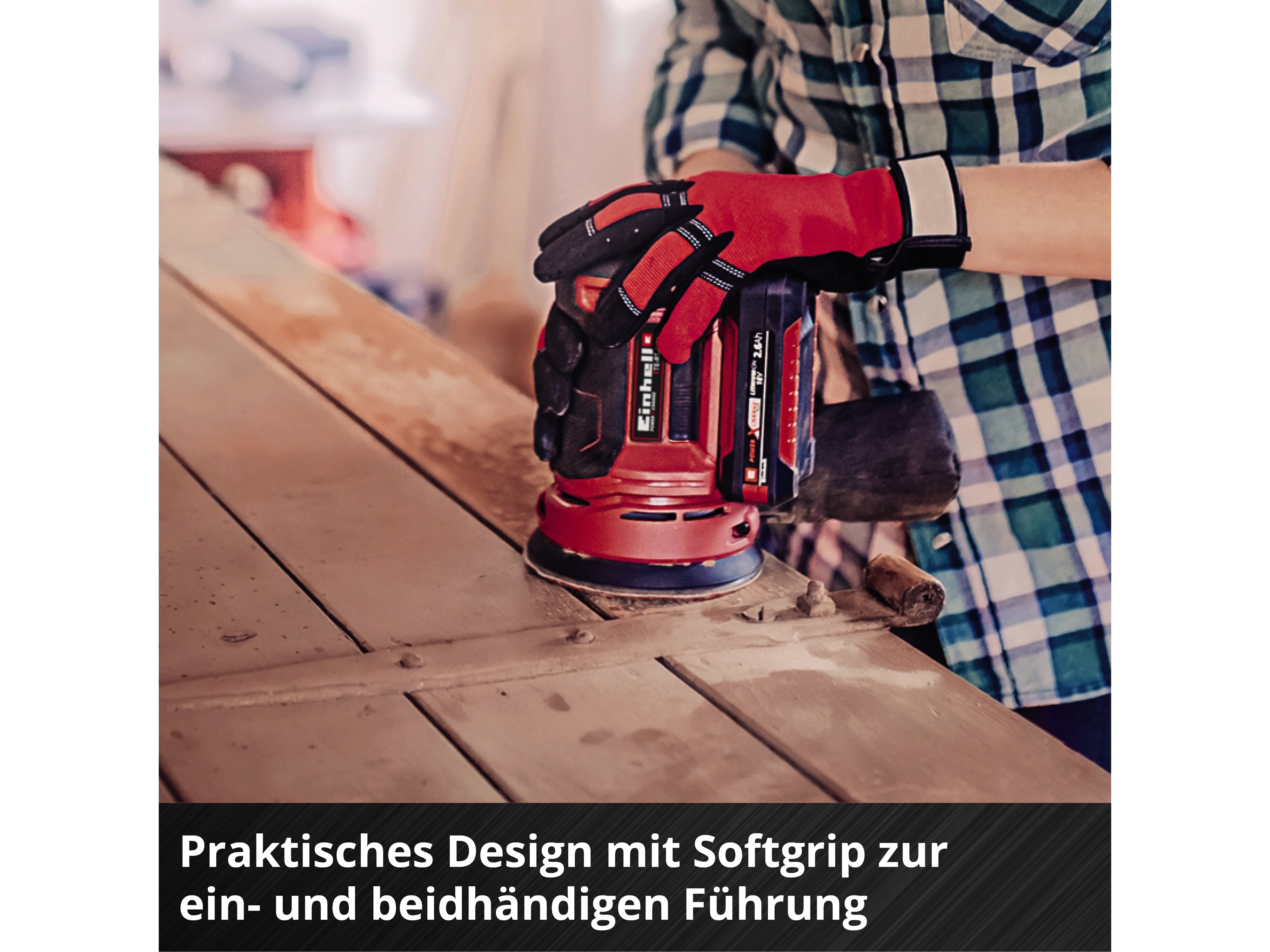 EINHELL Akku-Exzenterschleifer TE-RS 18 Li, Solo