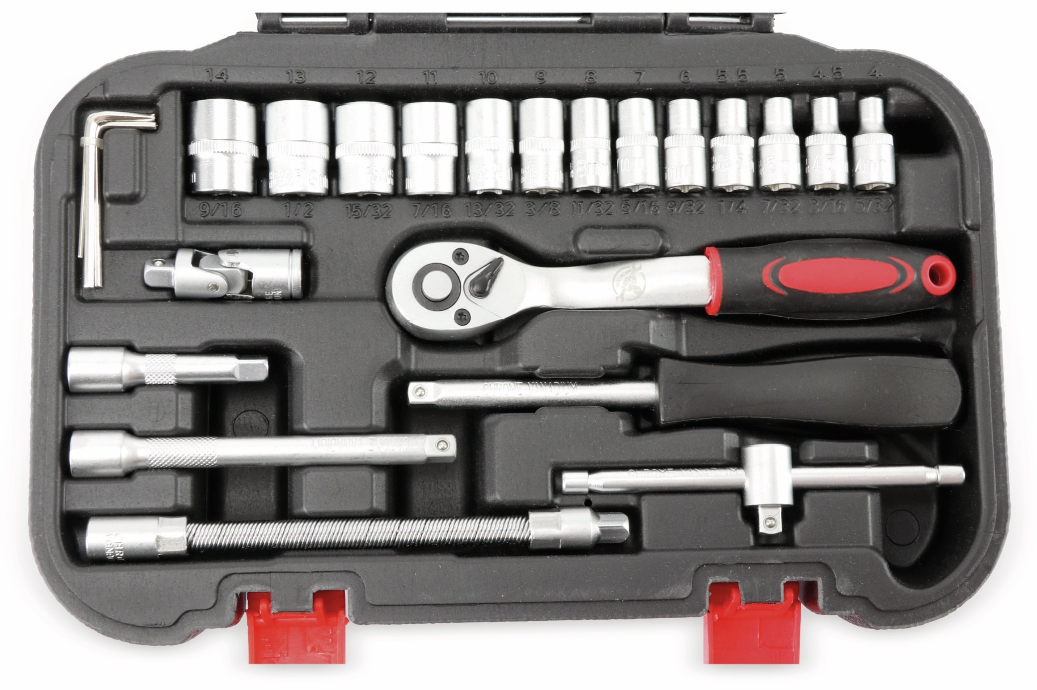 BGS TECHNIC Steckschlüssel-Satz 2142, 46-tlg