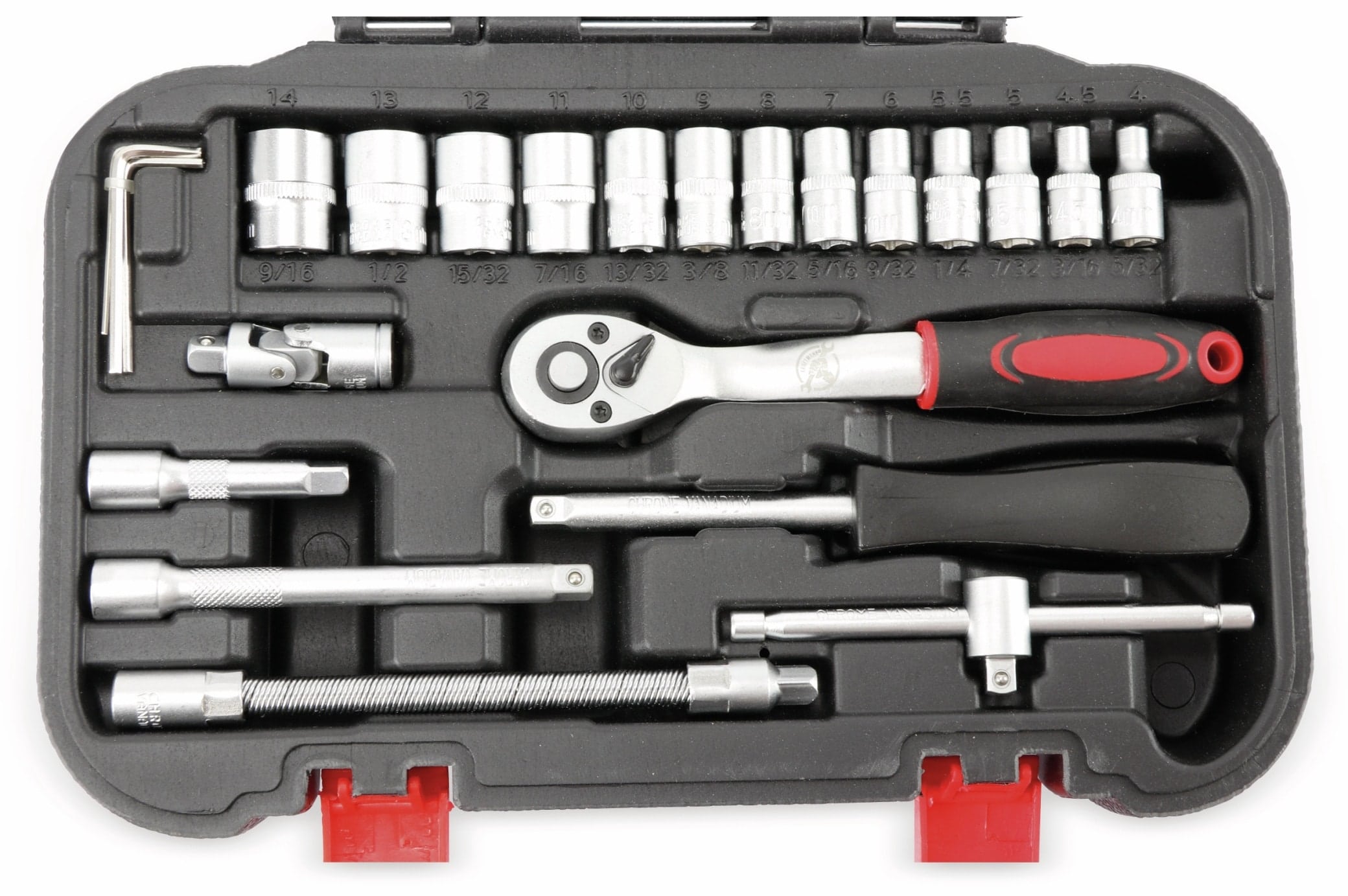 BGS TECHNIC Steckschlüssel-Satz 2142, 46-tlg