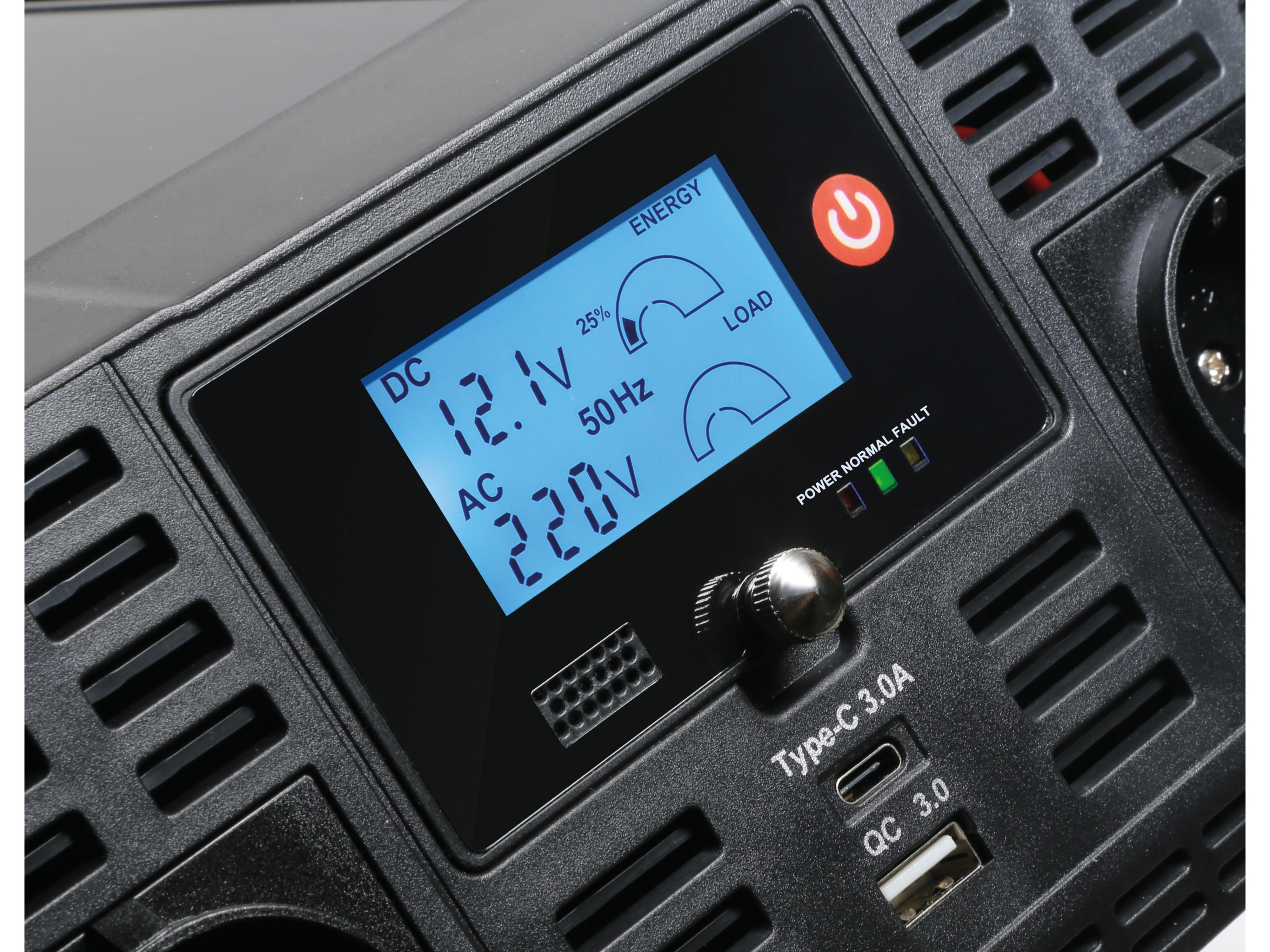 TECHNAXX Wechselrichter TE20, 2000 W