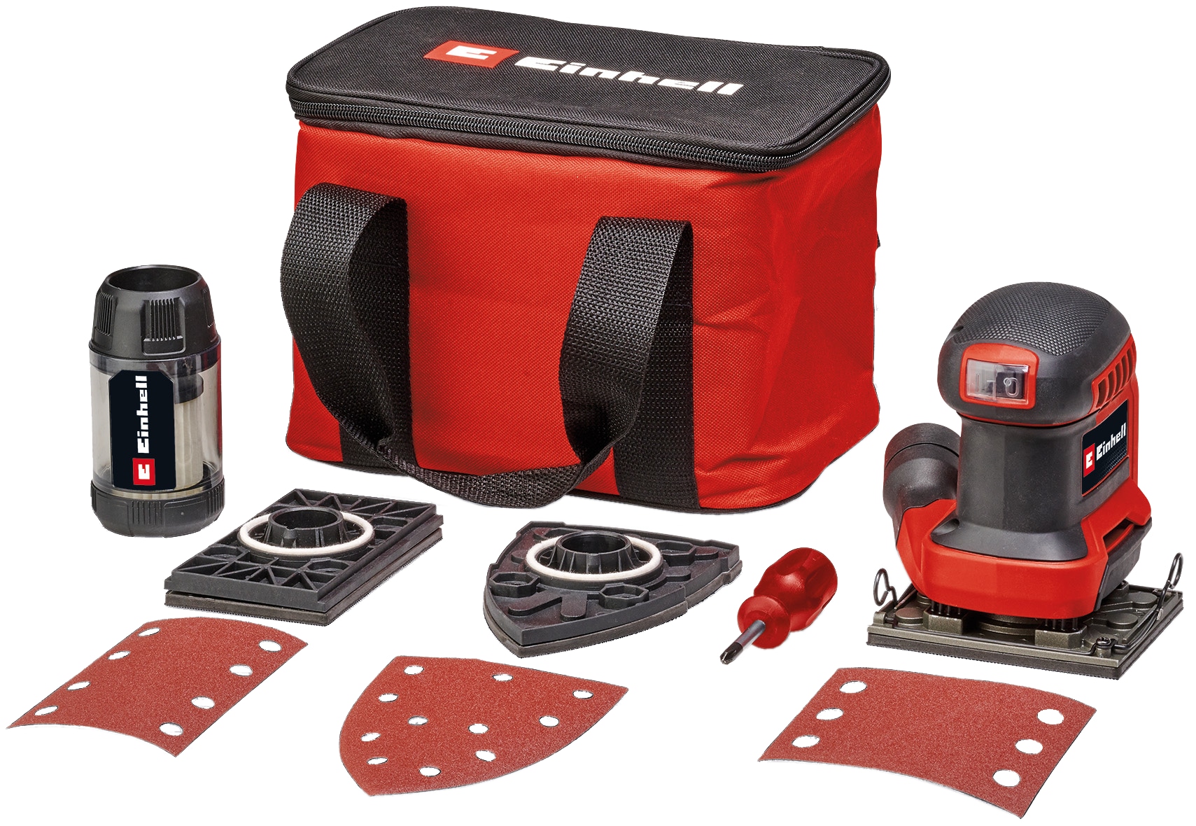 EINHELL Akku-Faustschleifer TE-OS 18/113 3X Li, Solo