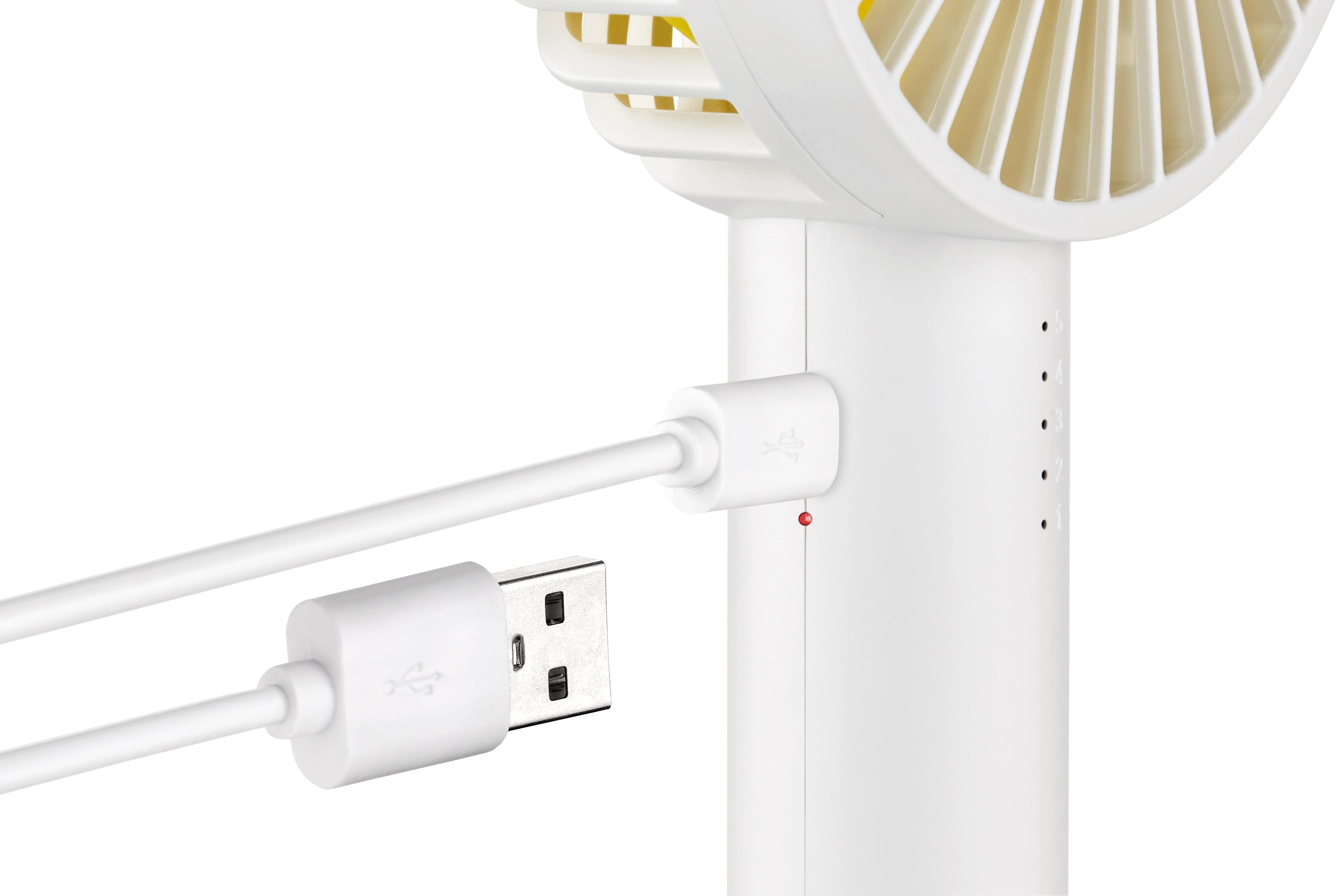 UNOLD USB-Handventilator 86620, Breezy ll, weiß