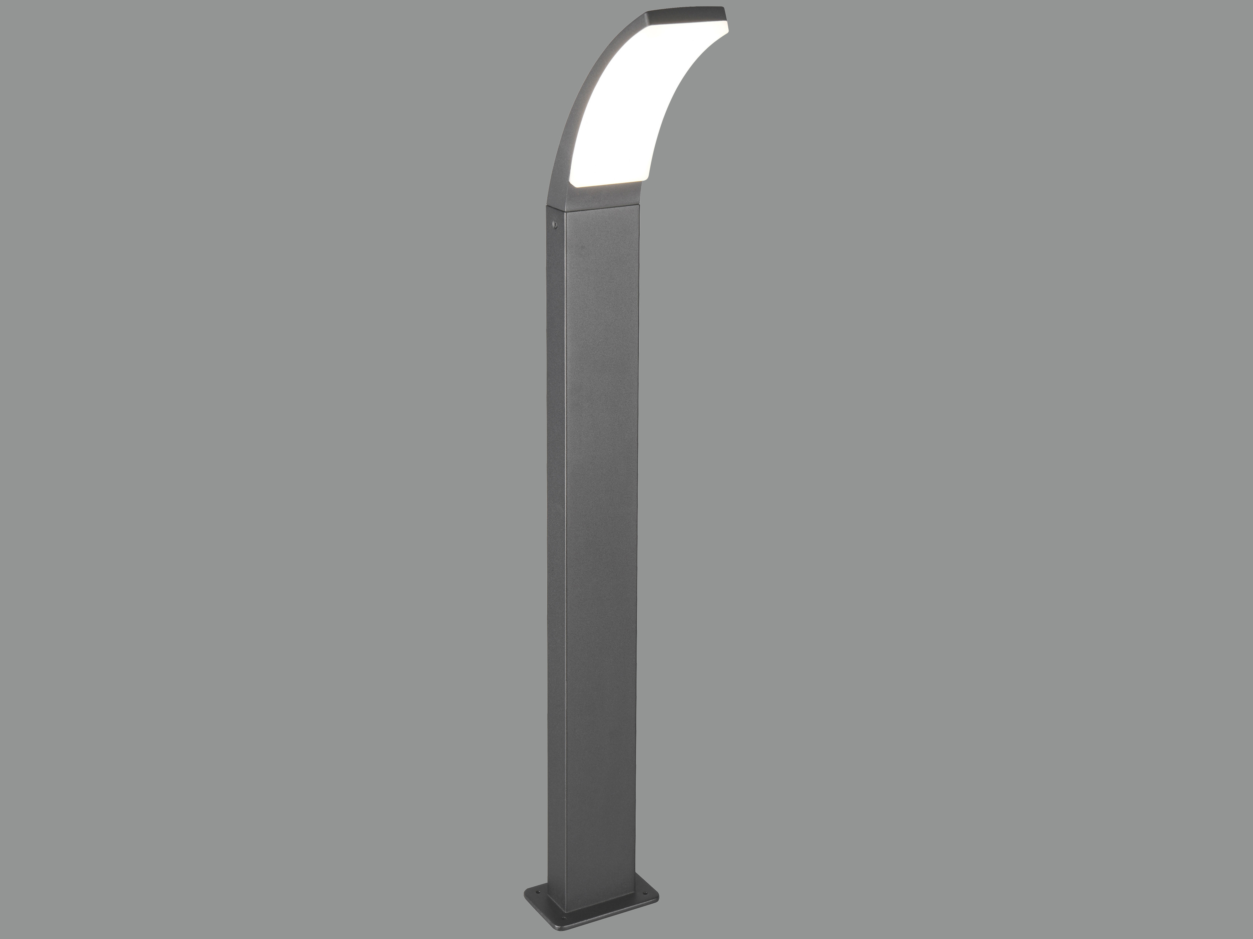 REALITY LED-Wegeleuchte Beja R23359142, 12,5W, 4000K, 1650lm, neutralweiß, IP44, Anthrazit