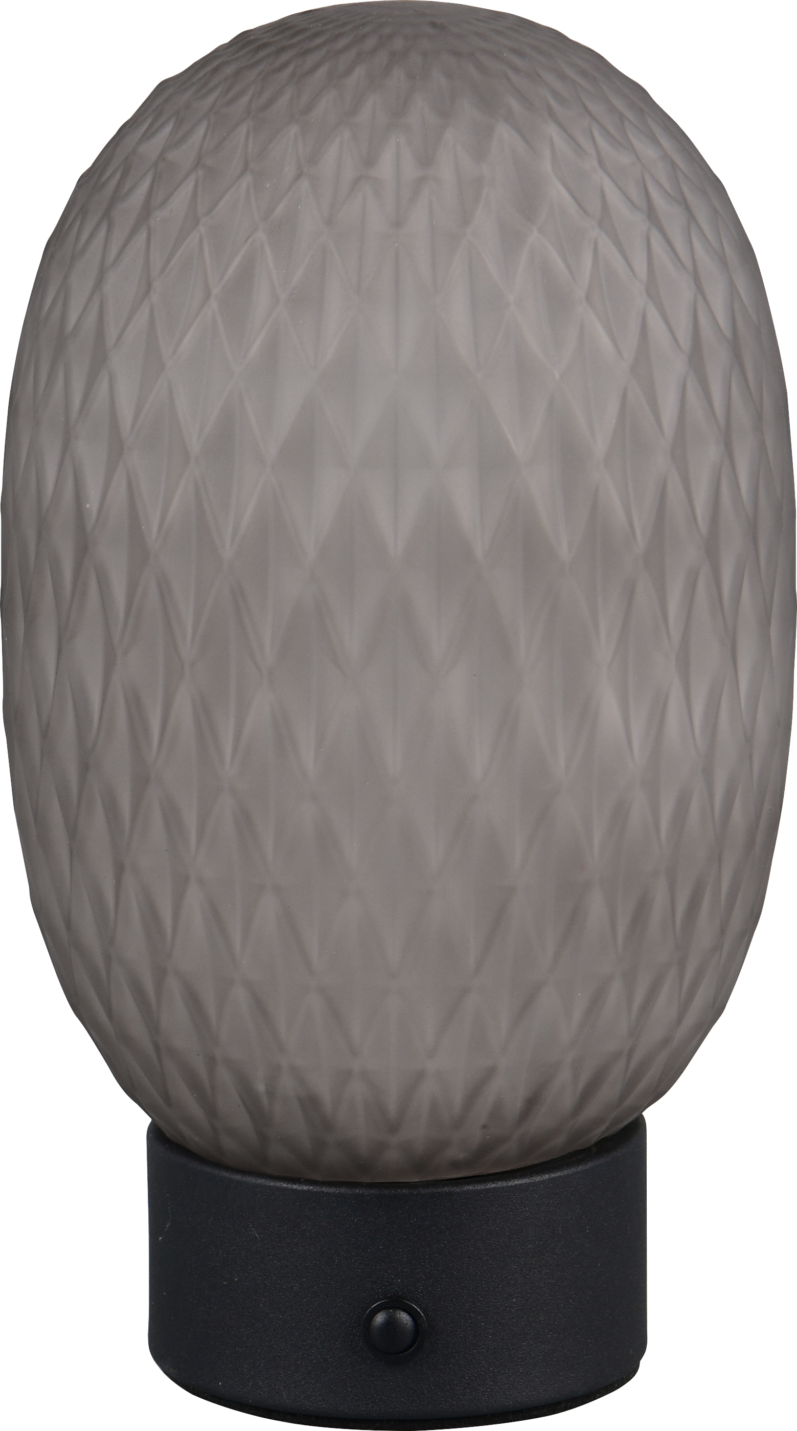 TRIO LED-Akku-Tischleuchte FACETTE, 564210154, 1,5W, 140lm, 3000K, rauch