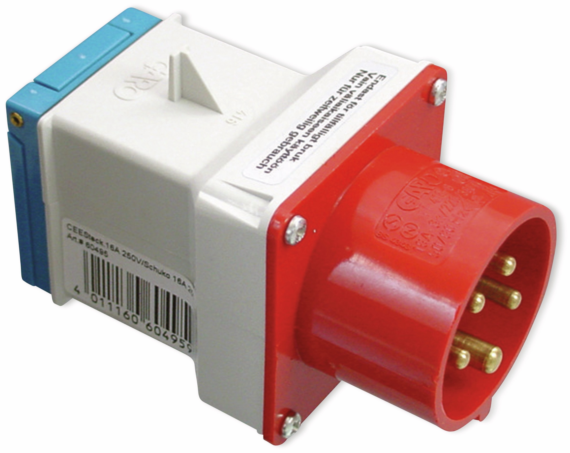 AS SCHWABE CEE-Adapter, 5-polig AS SCHWABE CEE-Adapter, 5-polig