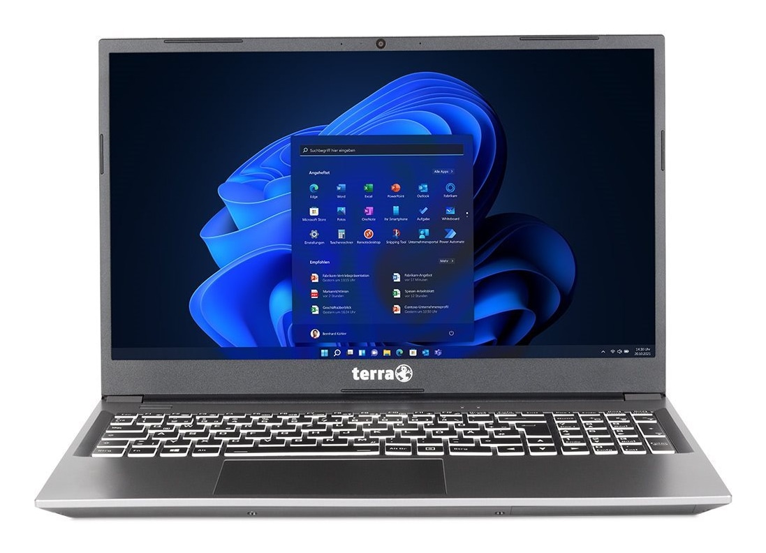 TERRA Notebook Mobile 1500P R5-7430U W11, 39,6cm (15,6"), FullHD, AMD Ryzen™ 5 7430U, 16GB DDR4, 500GB SSD, Windows 11 Home