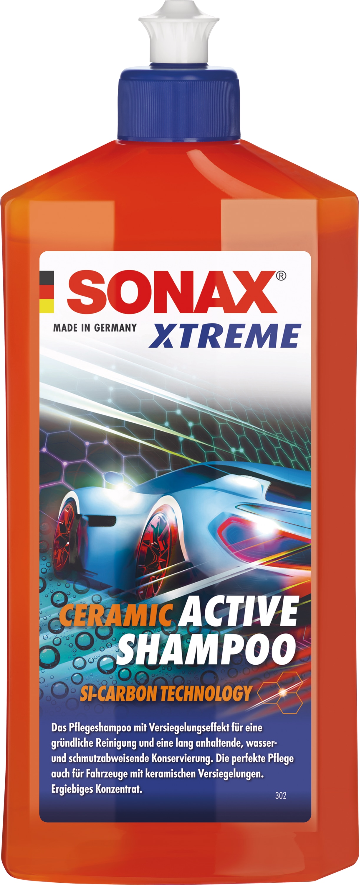 SONAX Pflegeshampoo XTREME Ceramic ActiveShampoo, 02592000, 500 ml