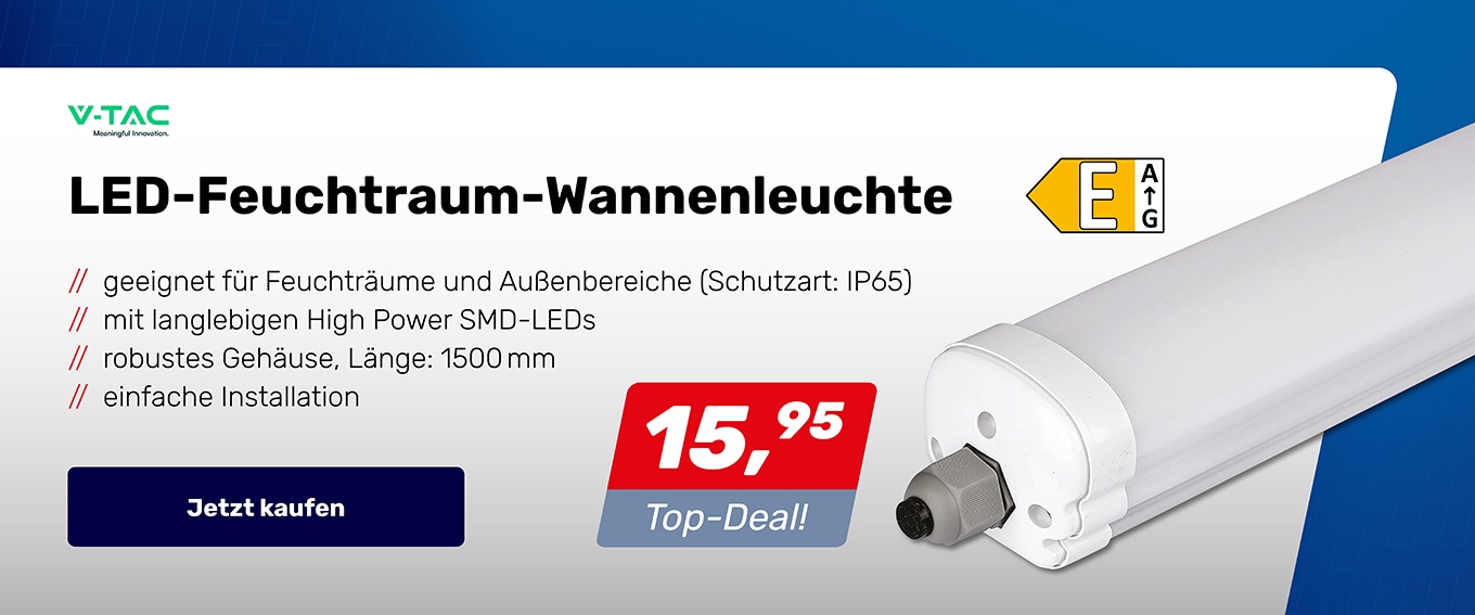 LED-Feuchtraum-Wannenleuchte LED-Feuchtraum-Wannenleuchte