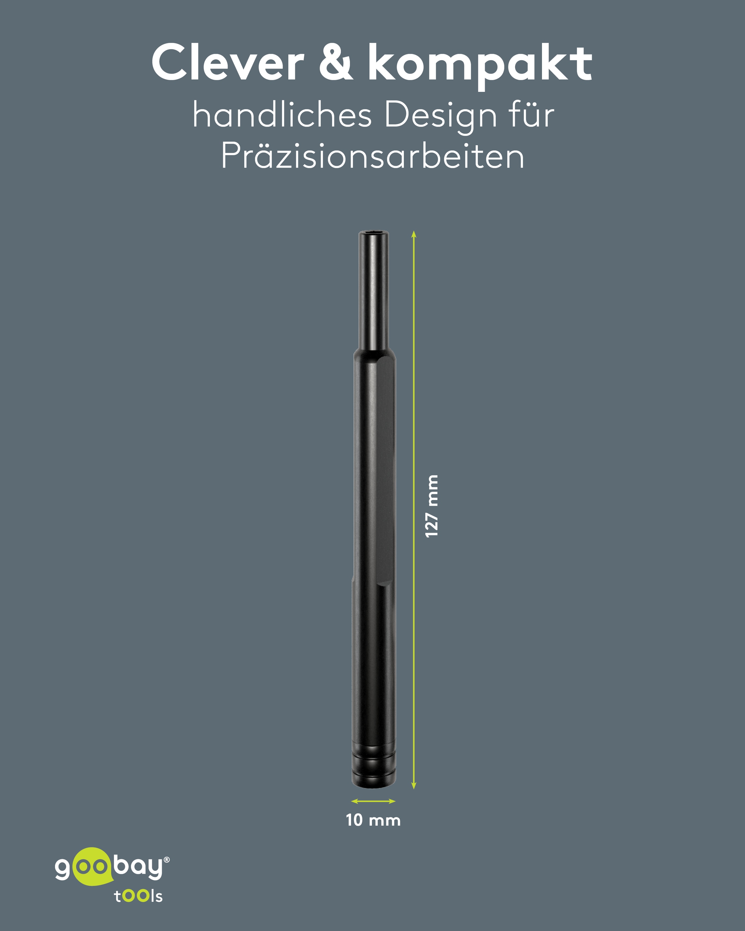 GOOBAY TOOLS Schraubendreher-Set, 77836, mit 24-tlg. Präzisions-Bitsatz