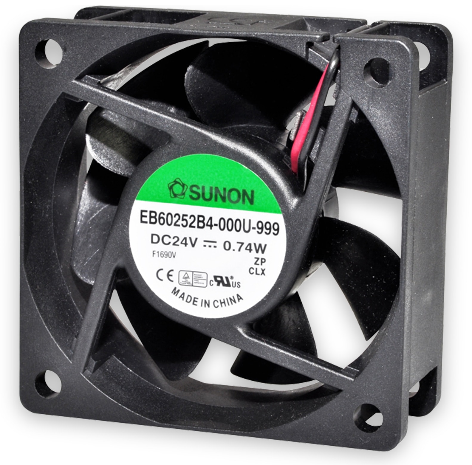 SUNON Axiallüfter MF60252V11000UA99, 60x60x25 mm, 24 V- SUNON Axiallüfter MF60252V11000UA99, 60x60x25 mm, 24 V-